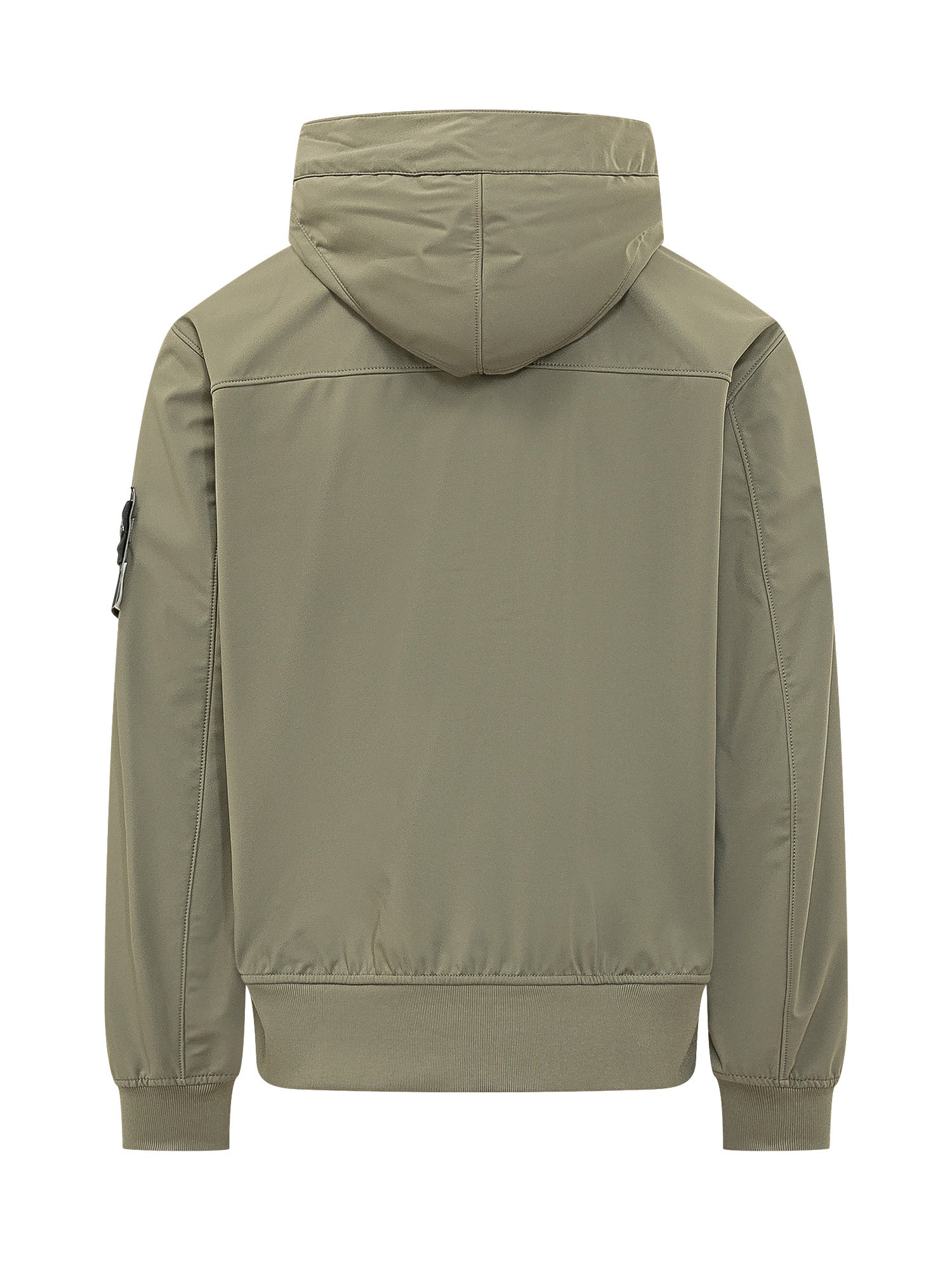 Hooded Jacket With Button Closure Stone island оригінал – Купити в Україні – вид ззаду