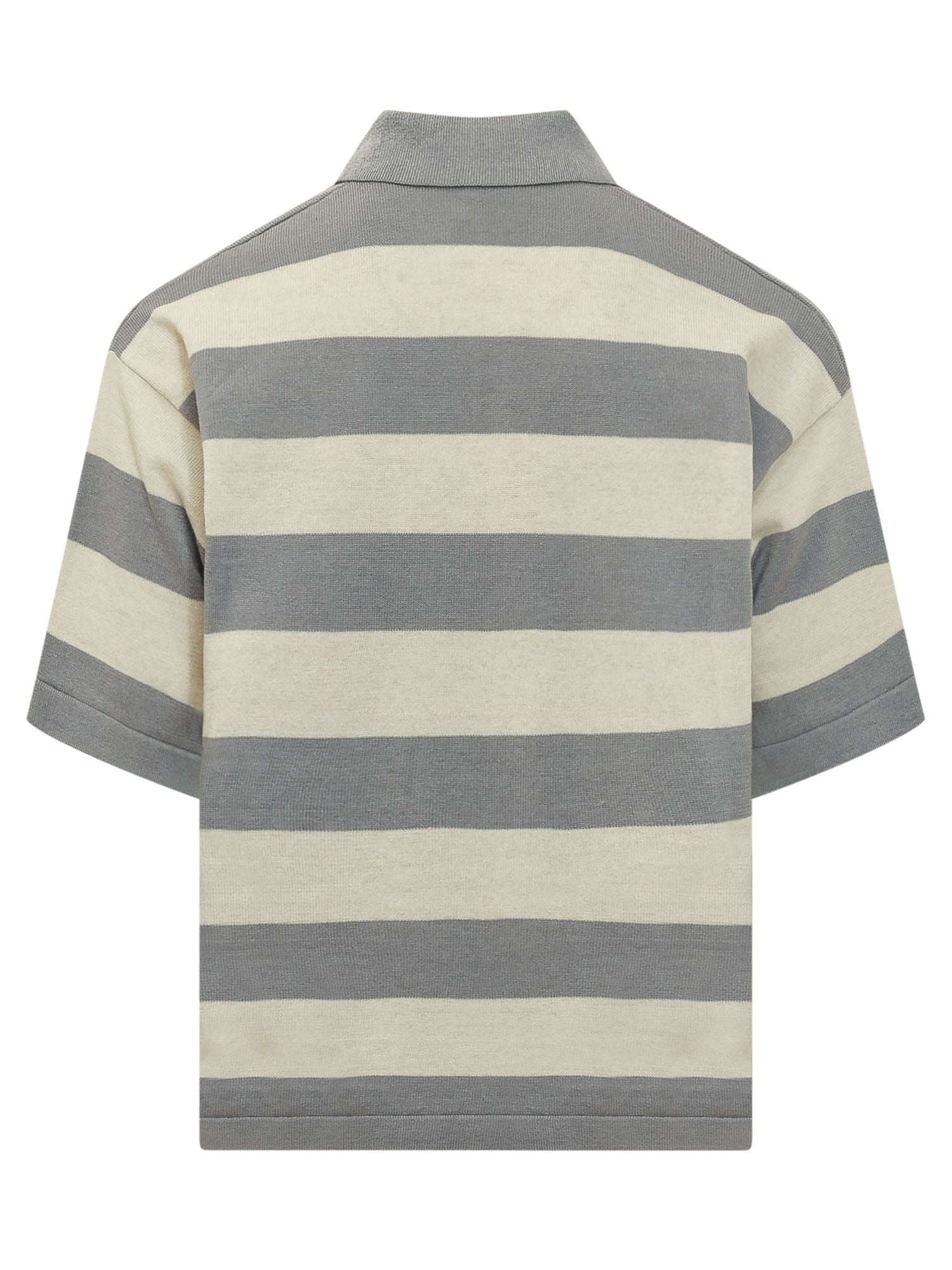 Cardigan With Buttons And Collar Stone island – Гарантія оригінальності – вид ззаду