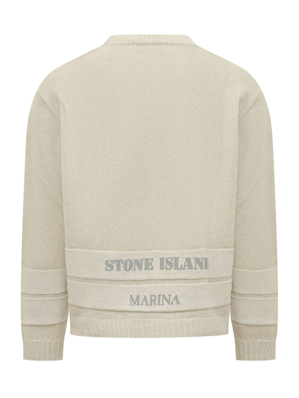 Crewneck Knit Sweater Stone island оригінал – Купити в Україні – вид ззаду