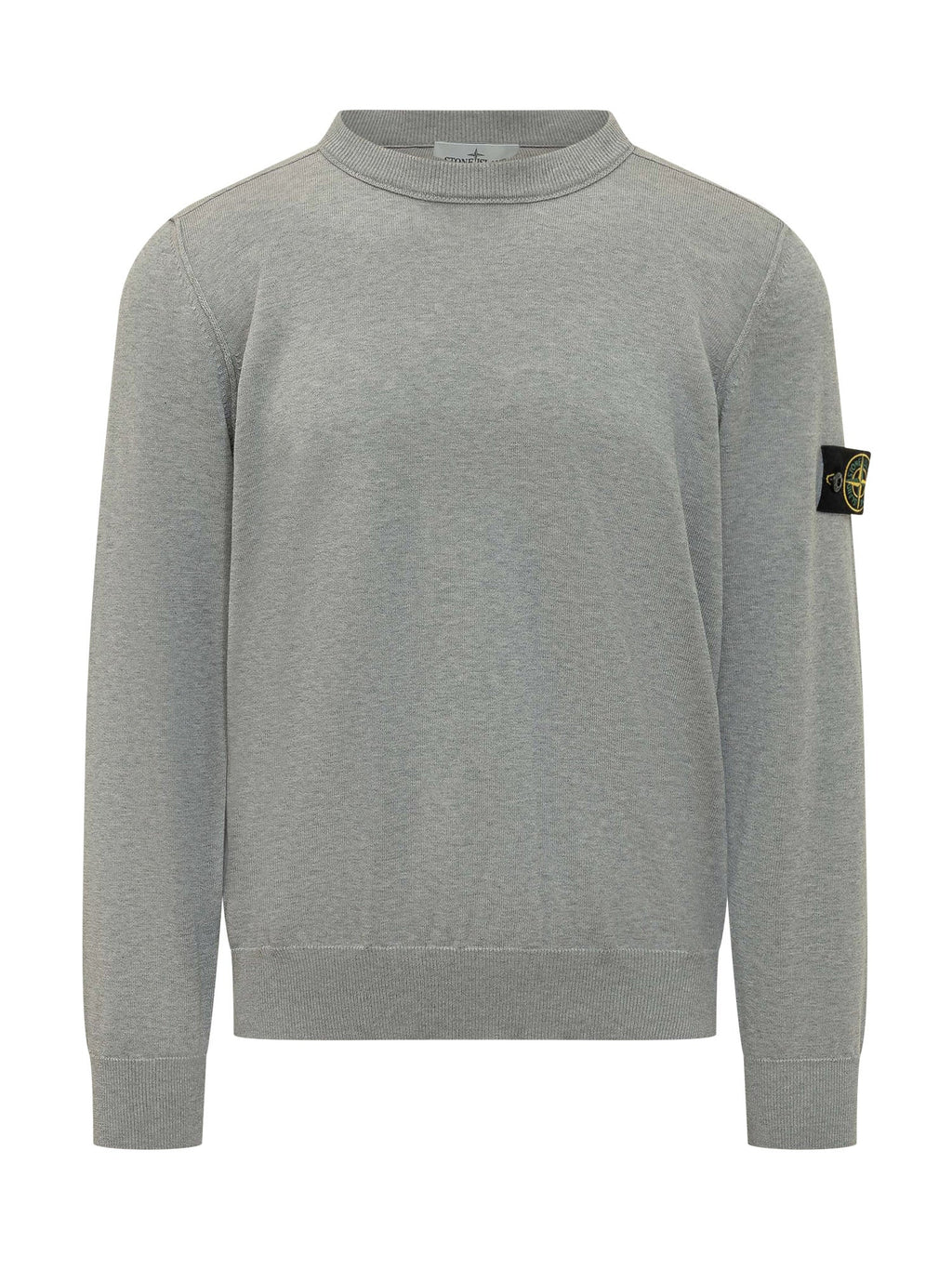 Long Sleeve Crew Neck Sweatshirt Stone island – Гарантія оригінальності – боковий вид