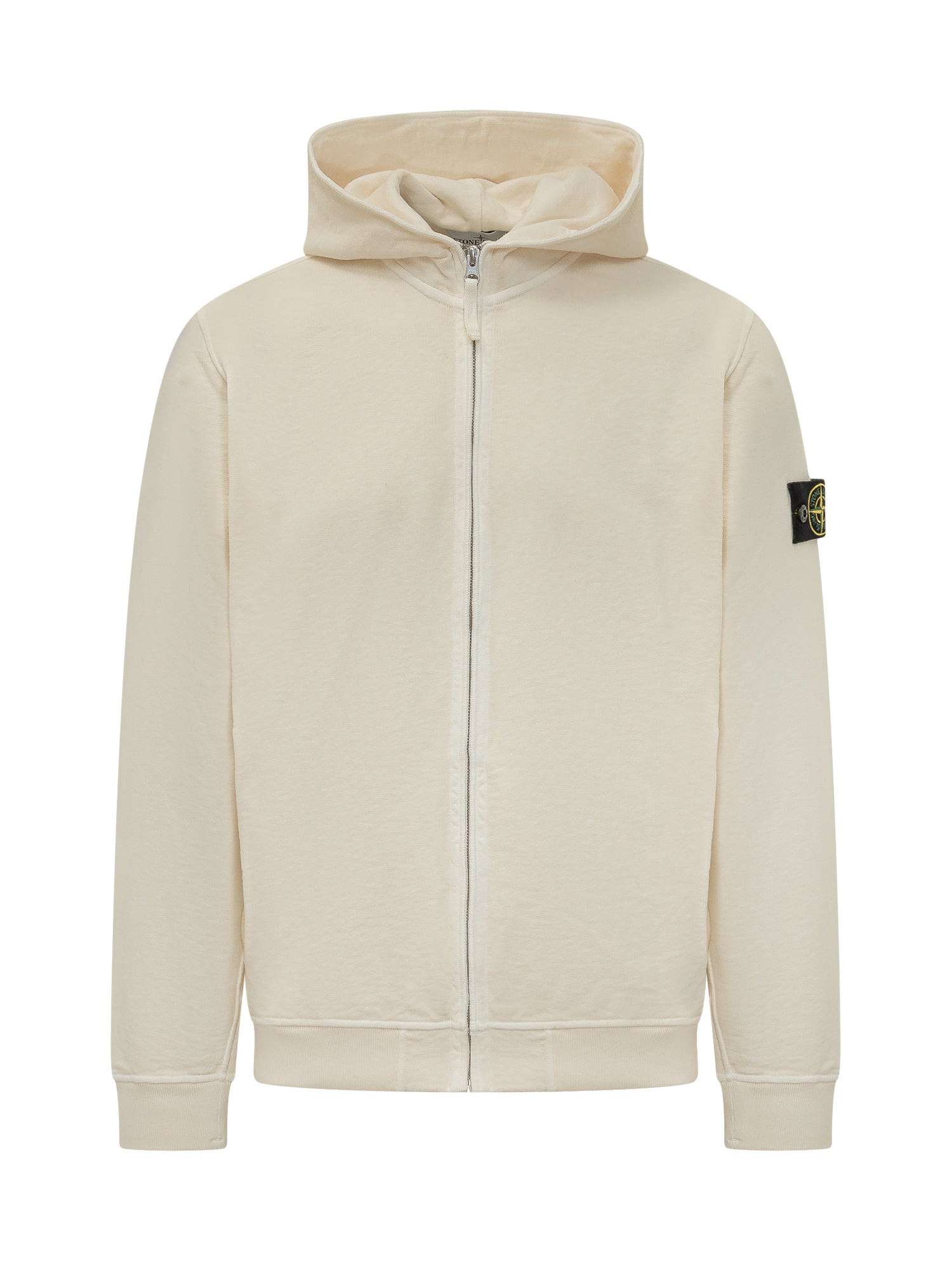 Hoodie Sweater With Zip Stone island – Гарантія оригінальності – боковий вид