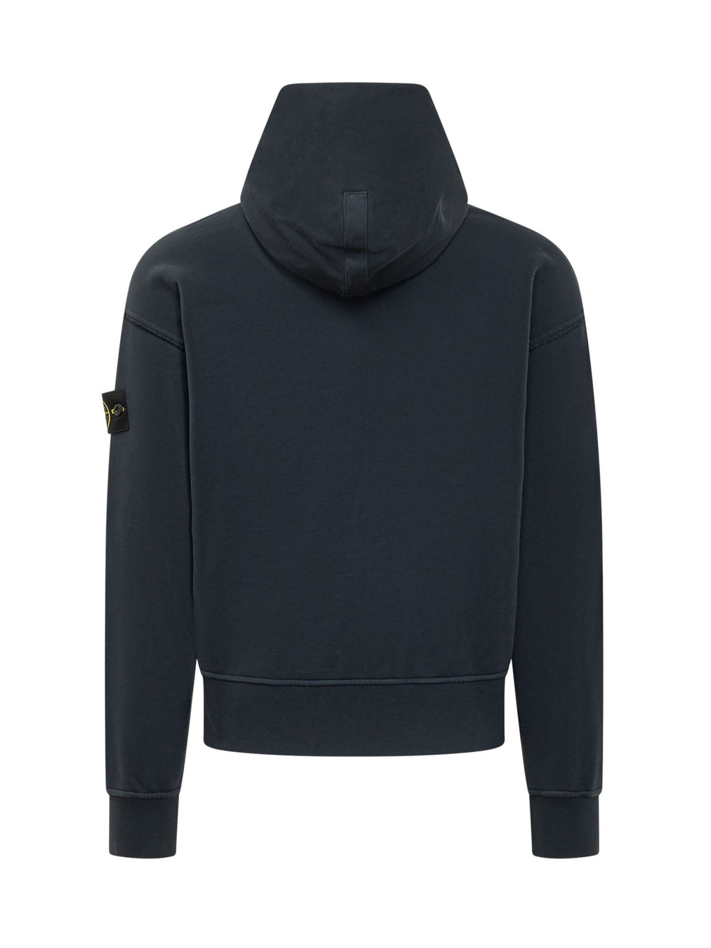 Оригінальна Hooded Sweatshirt With Zip Stone island – вид ззаду