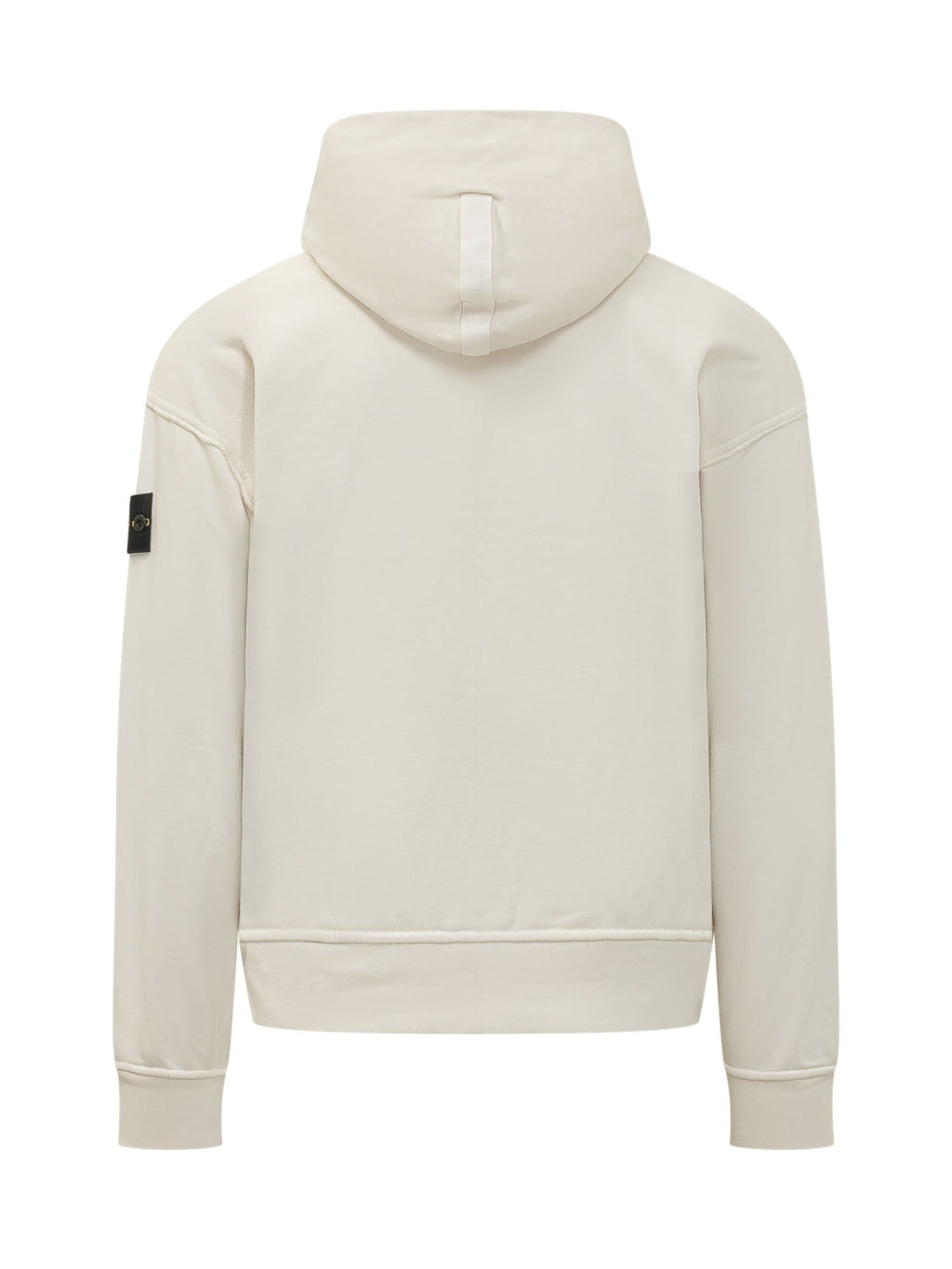 Оригінальна Hooded Sweatshirt With Zip Stone island – вид ззаду