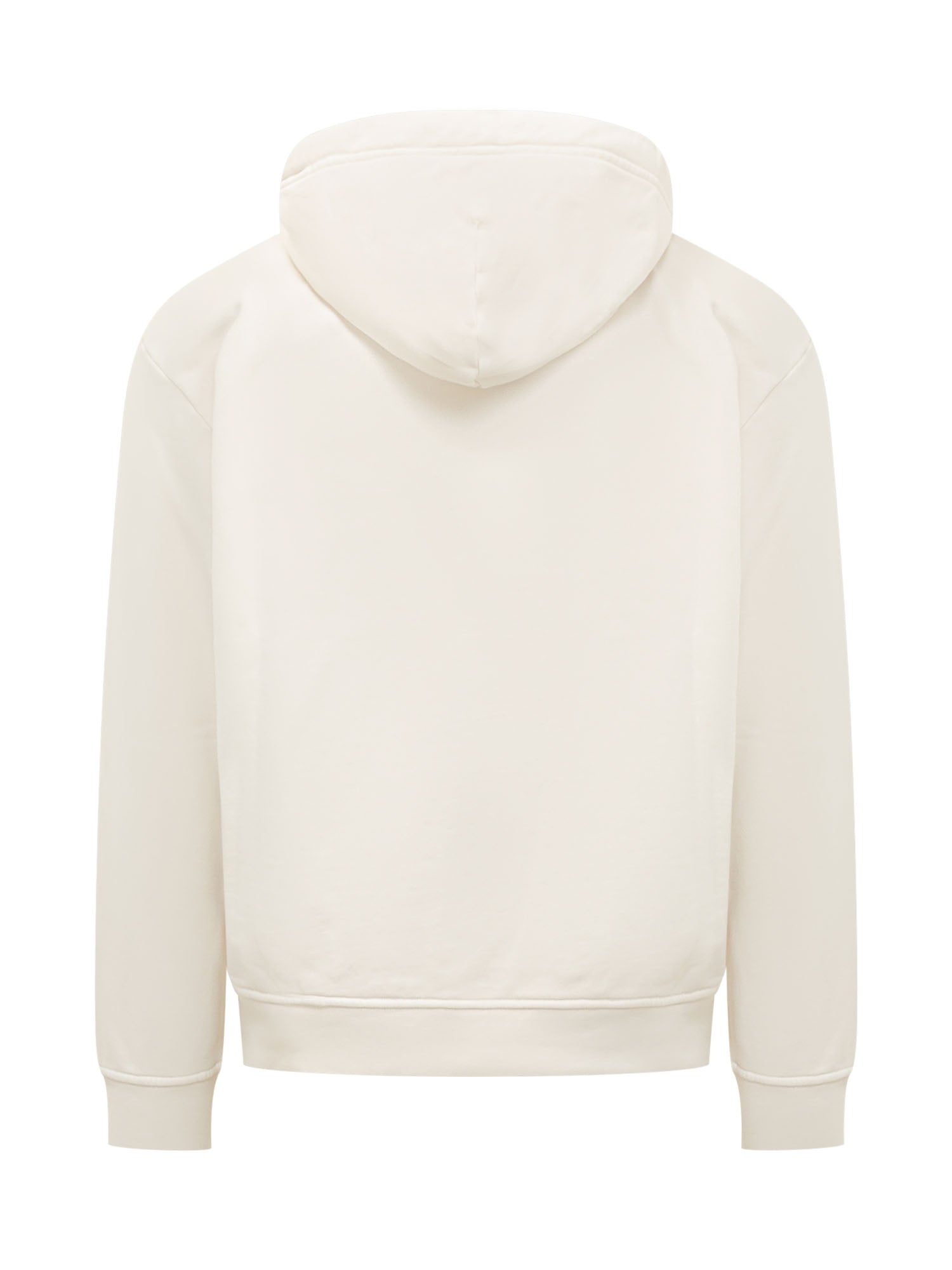 Оригінальна Hooded Sweatshirt With Print Stone island – вид ззаду