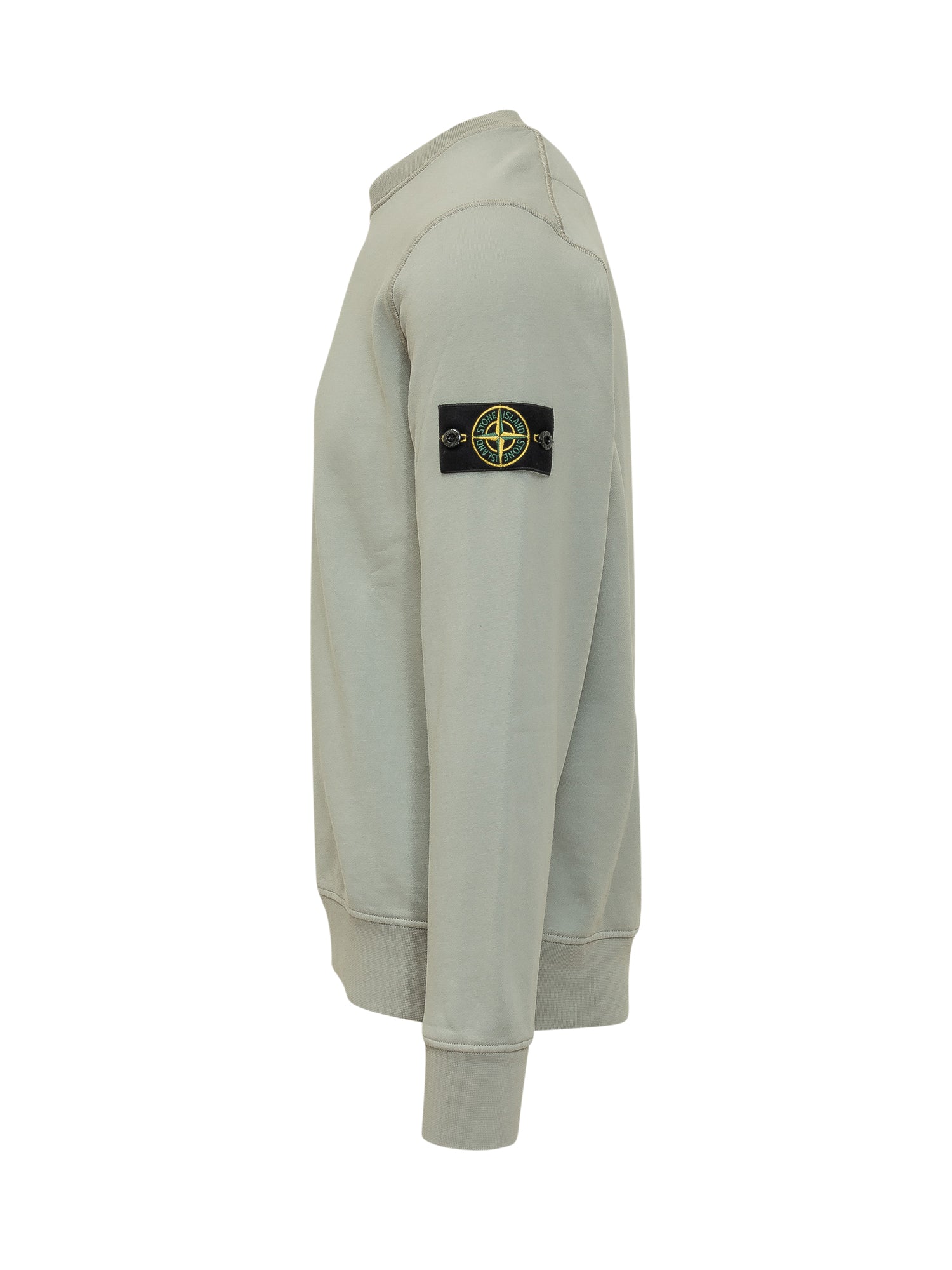 Crew-Neck Knit Sweatshirt Stone island оригінал – Купити в Україні – детальний вид