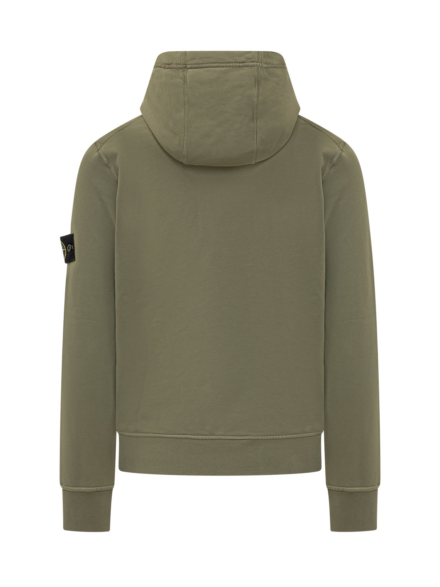 Оригінальна Hooded Sweatshirt With Front Pocket Stone island – вид ззаду