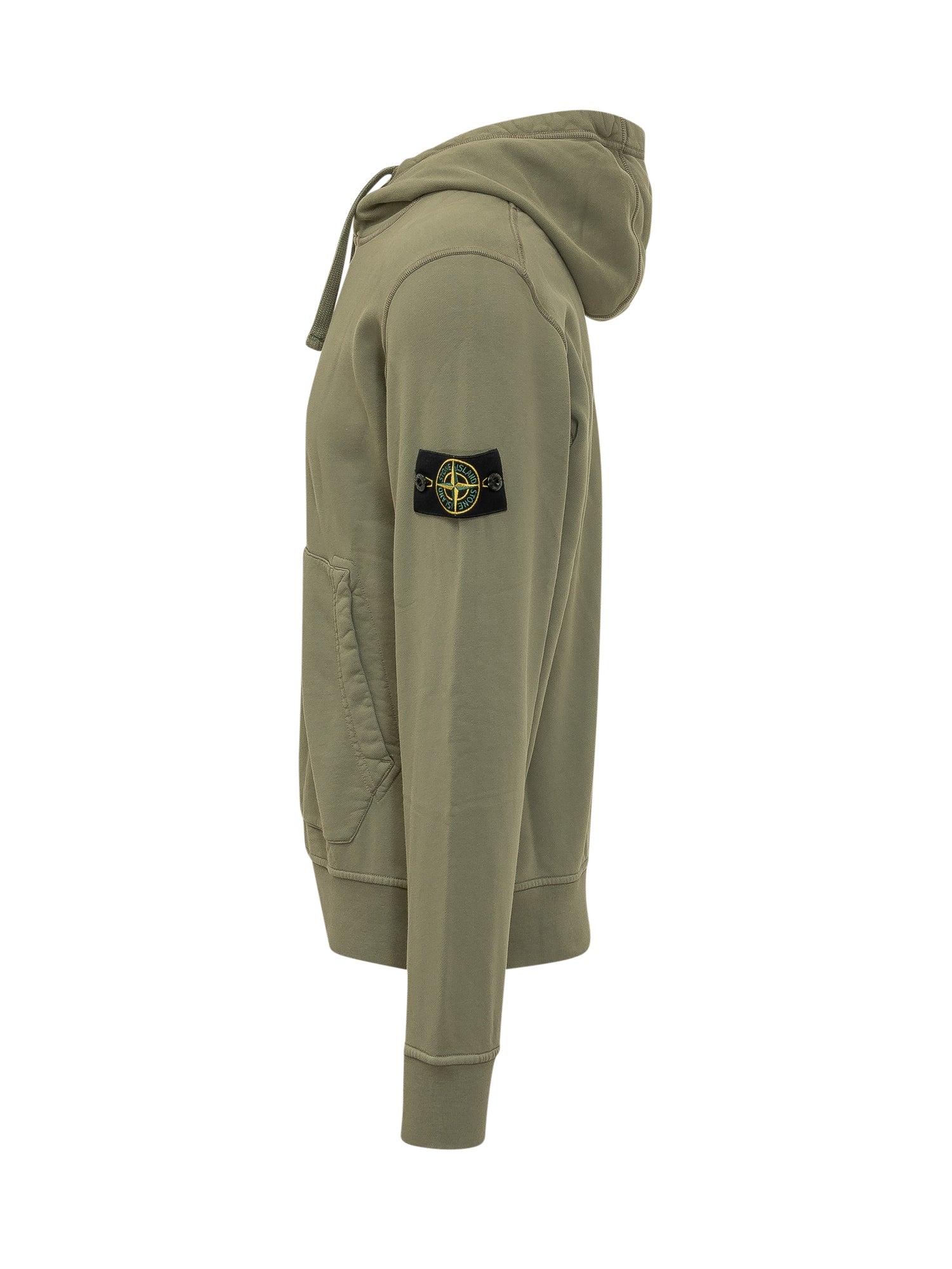 Оригінальна Hooded Sweatshirt With Front Pocket Stone island – детальний вид