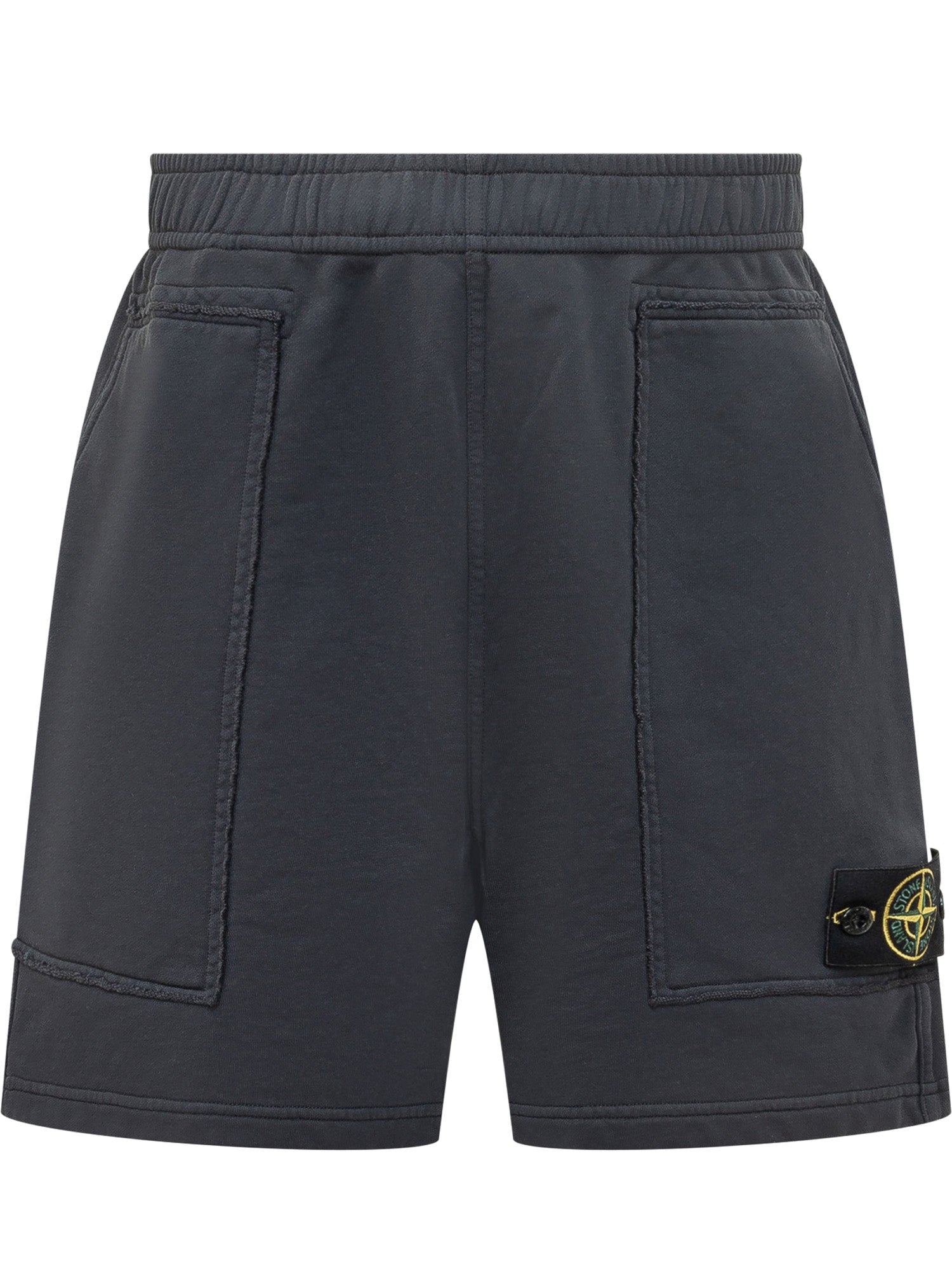 Shorts With Patch Pockets Stone island – Гарантія оригінальності – боковий вид