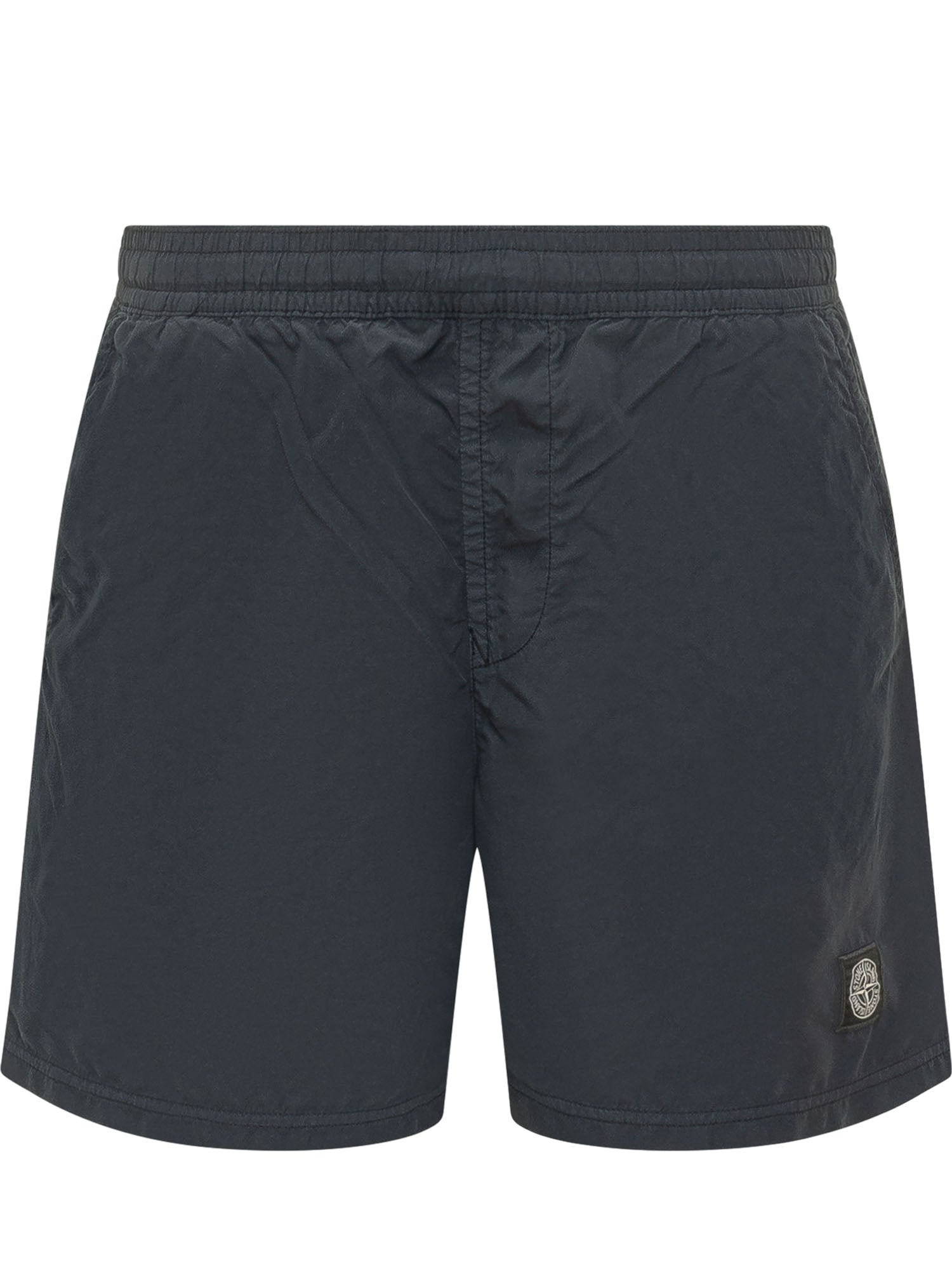 Оригінальна Swim Shorts With Logo Patch Stone island – боковий вид