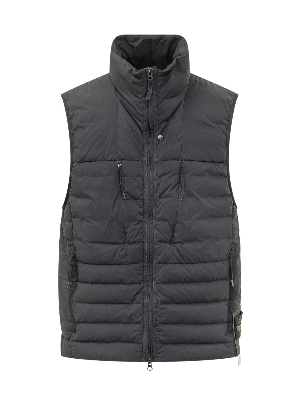 Padded Zip Vest Stone island – Гарантія оригінальності – боковий вид