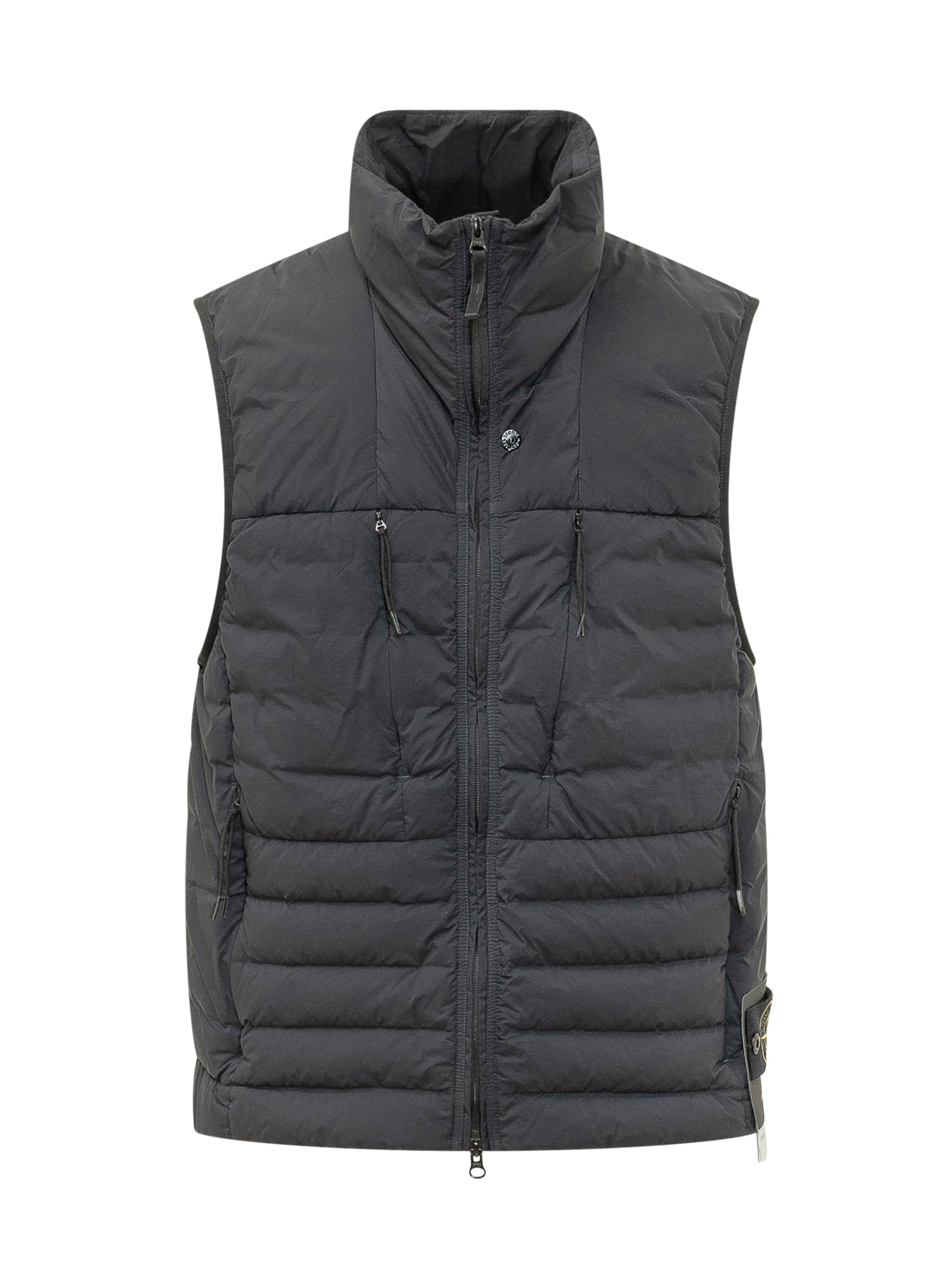 Padded Zip Vest Stone island – Гарантія оригінальності – боковий вид