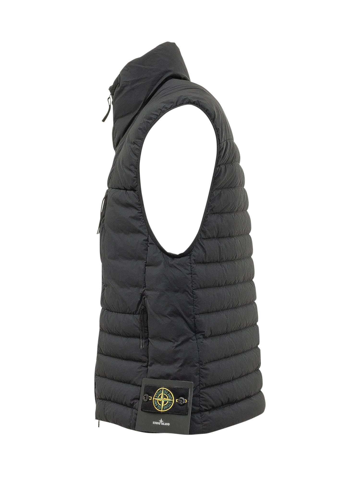 Padded Zip Vest Stone island – Гарантія оригінальності – детальний вид