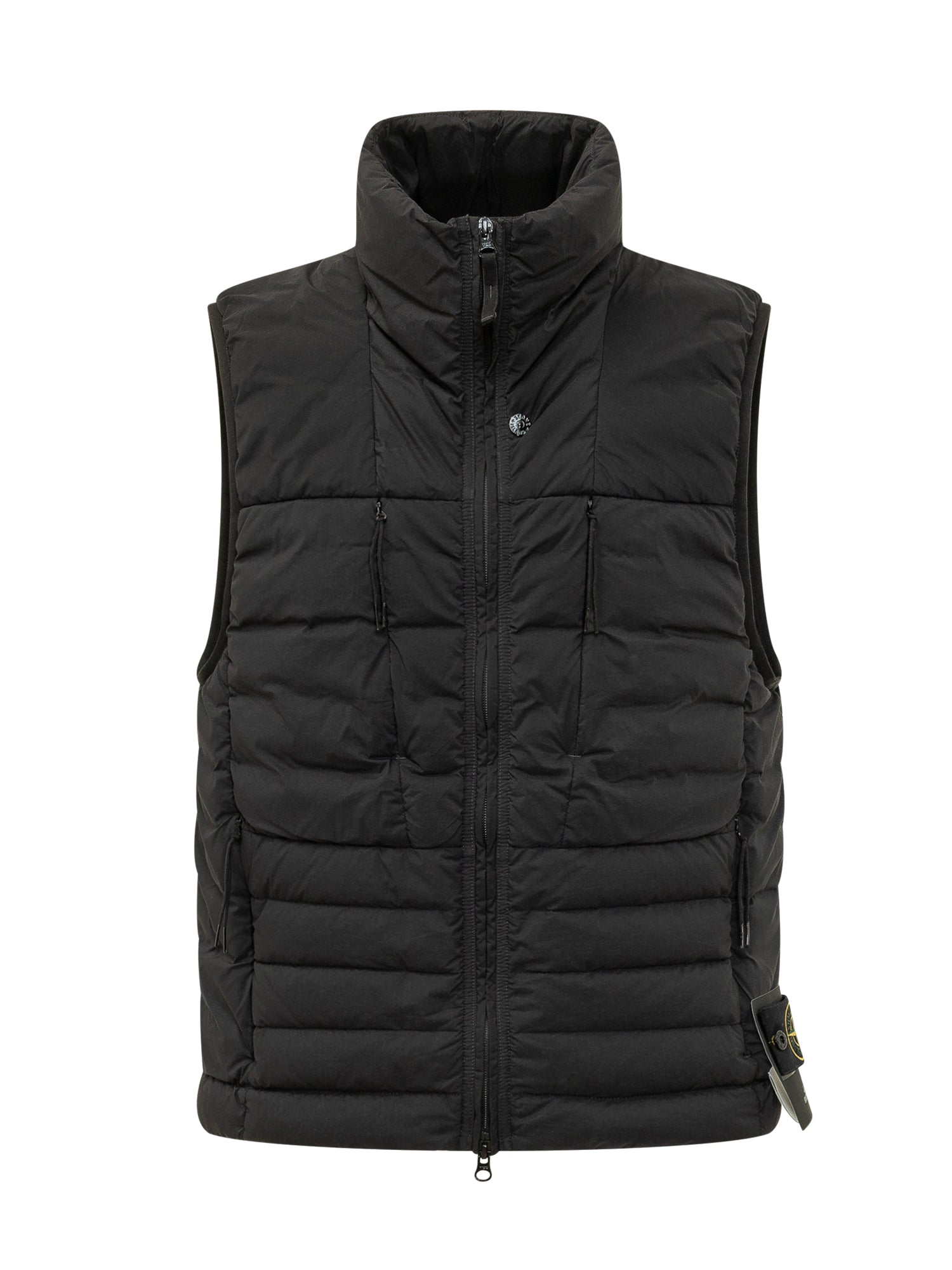 Padded Zip Vest Stone island – Гарантія оригінальності – боковий вид