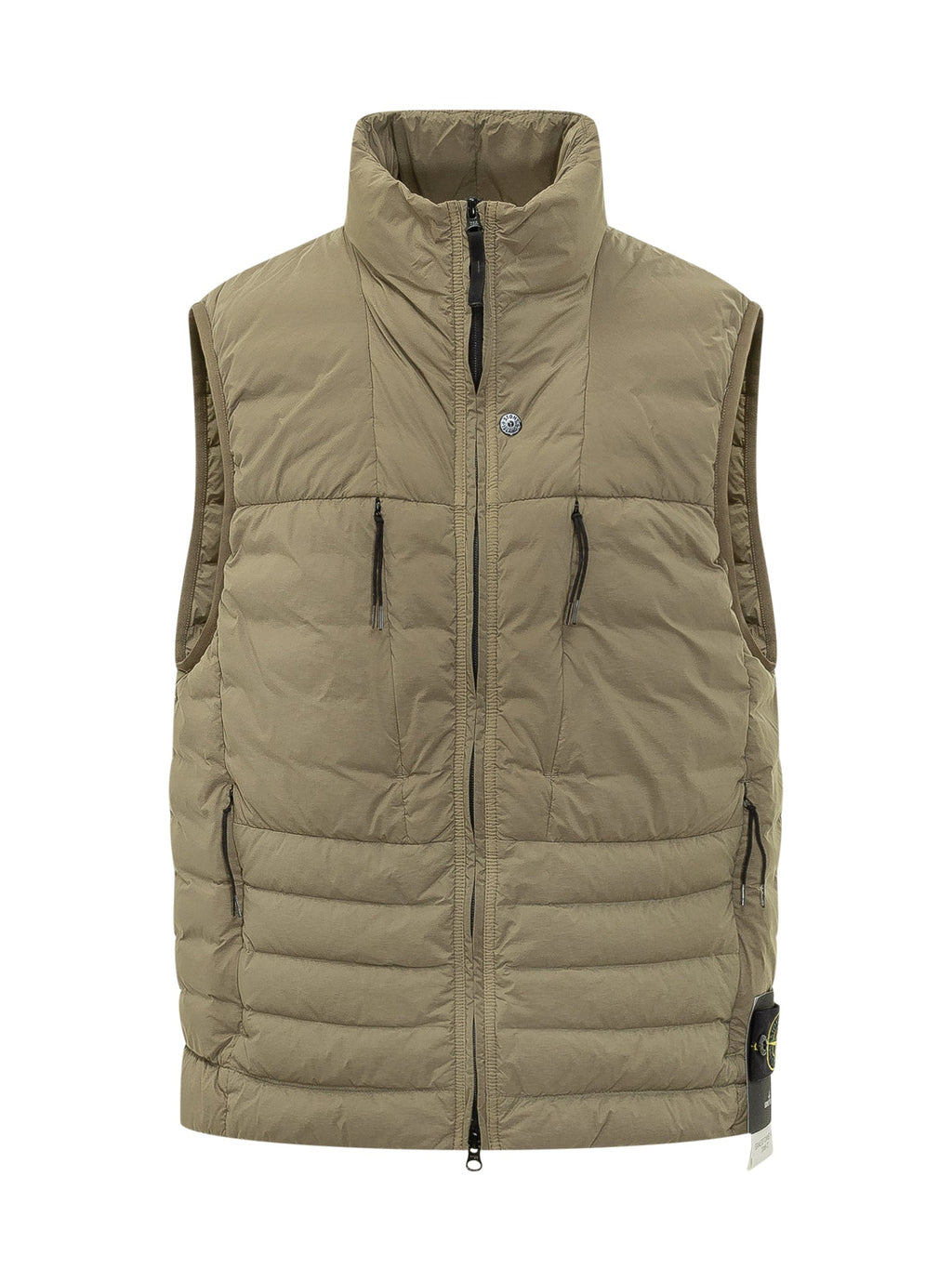 Padded Zip Vest Stone island – Гарантія оригінальності – боковий вид