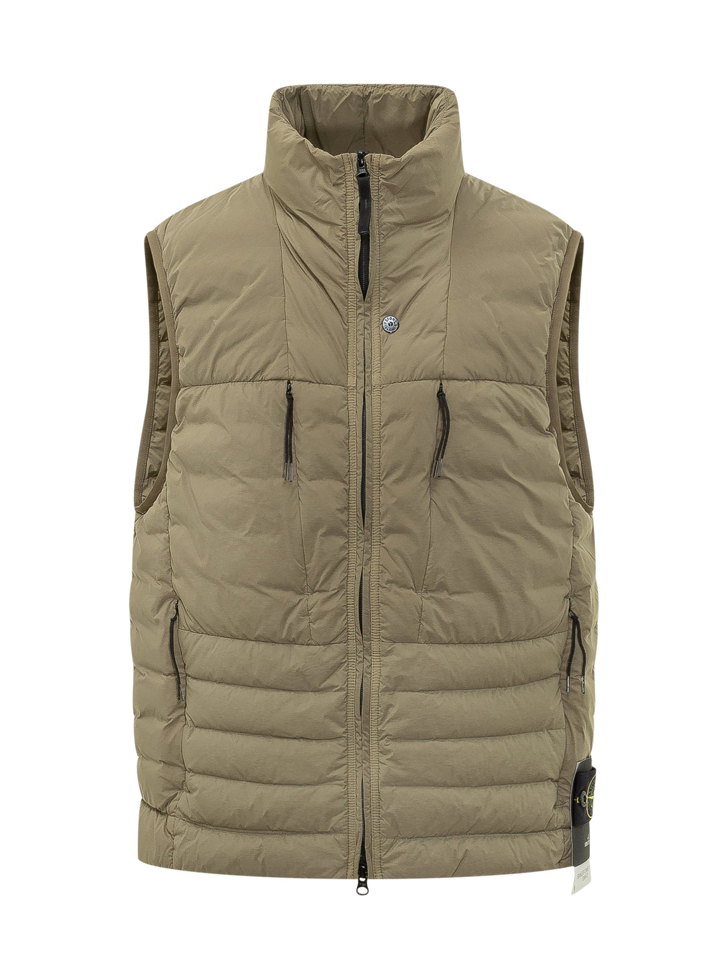 Padded Zip Vest Stone island – Гарантія оригінальності – боковий вид