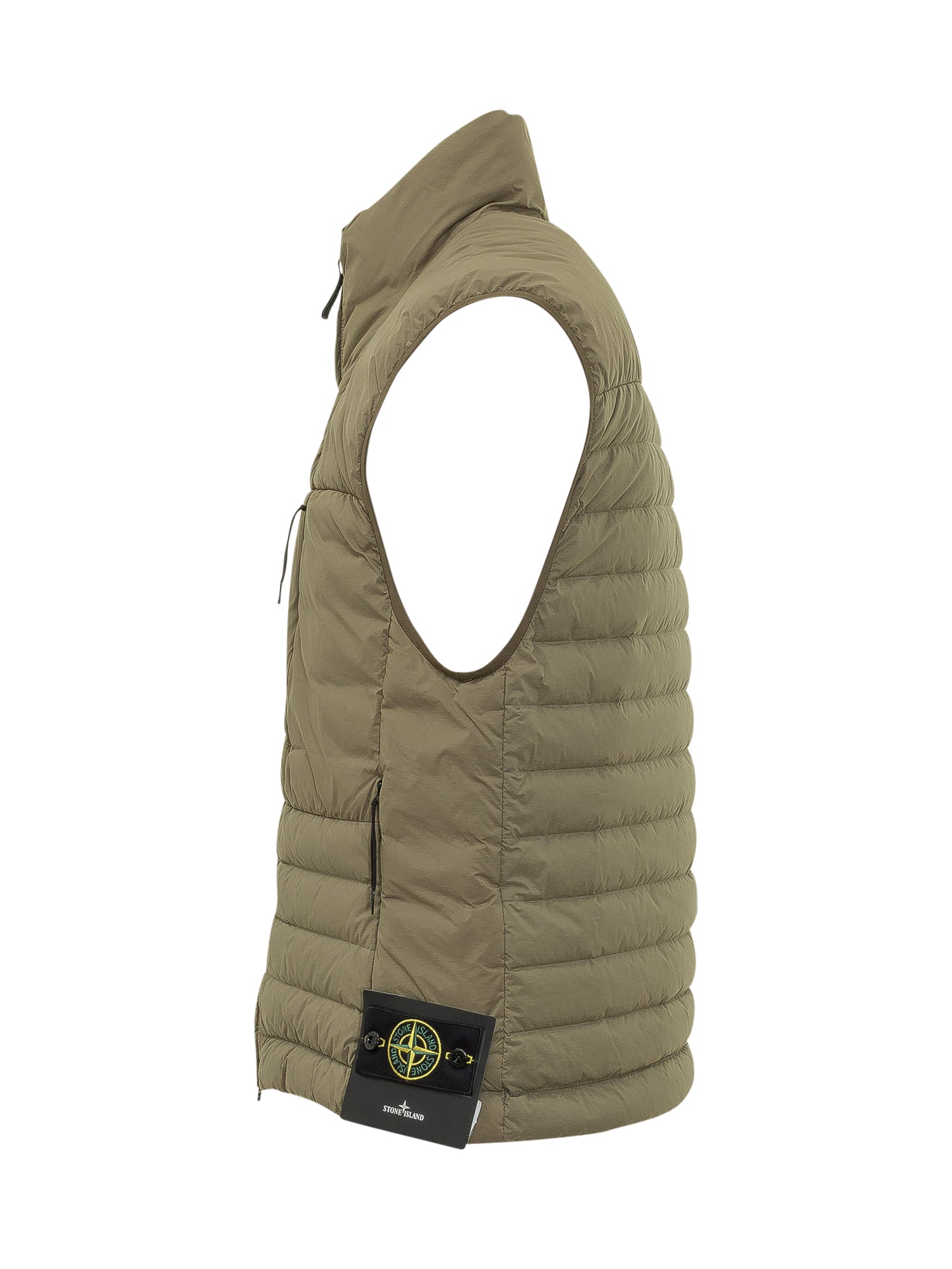 Padded Zip Vest Stone island – Гарантія оригінальності – детальний вид