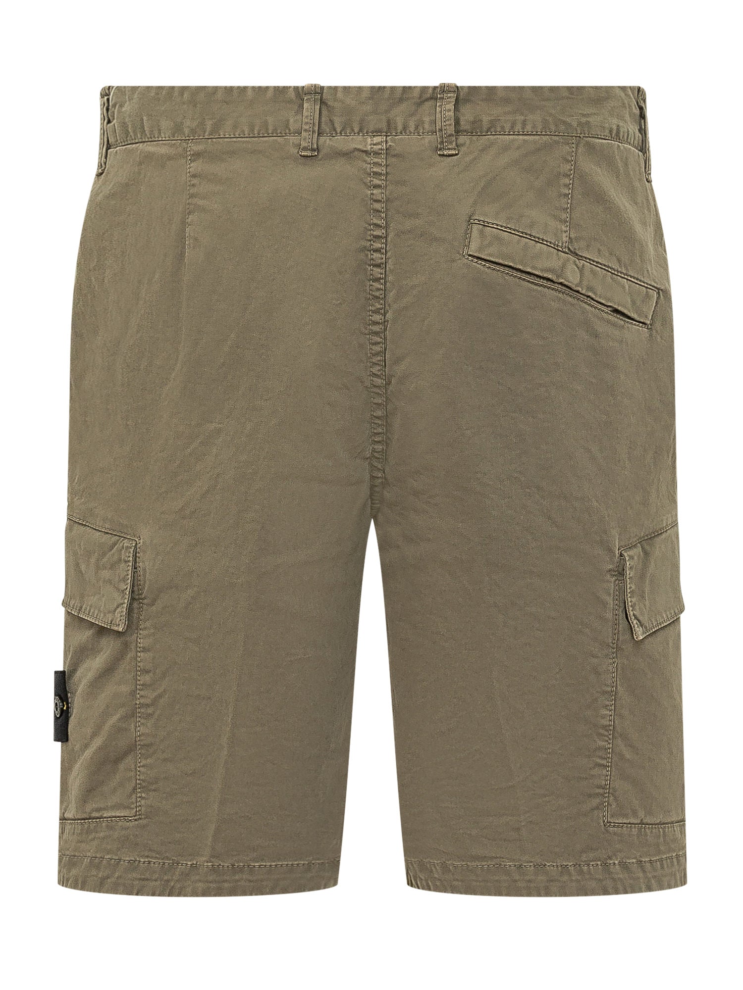 Оригінальна Cargo Bermuda Shorts With Pockets Stone island – вид ззаду