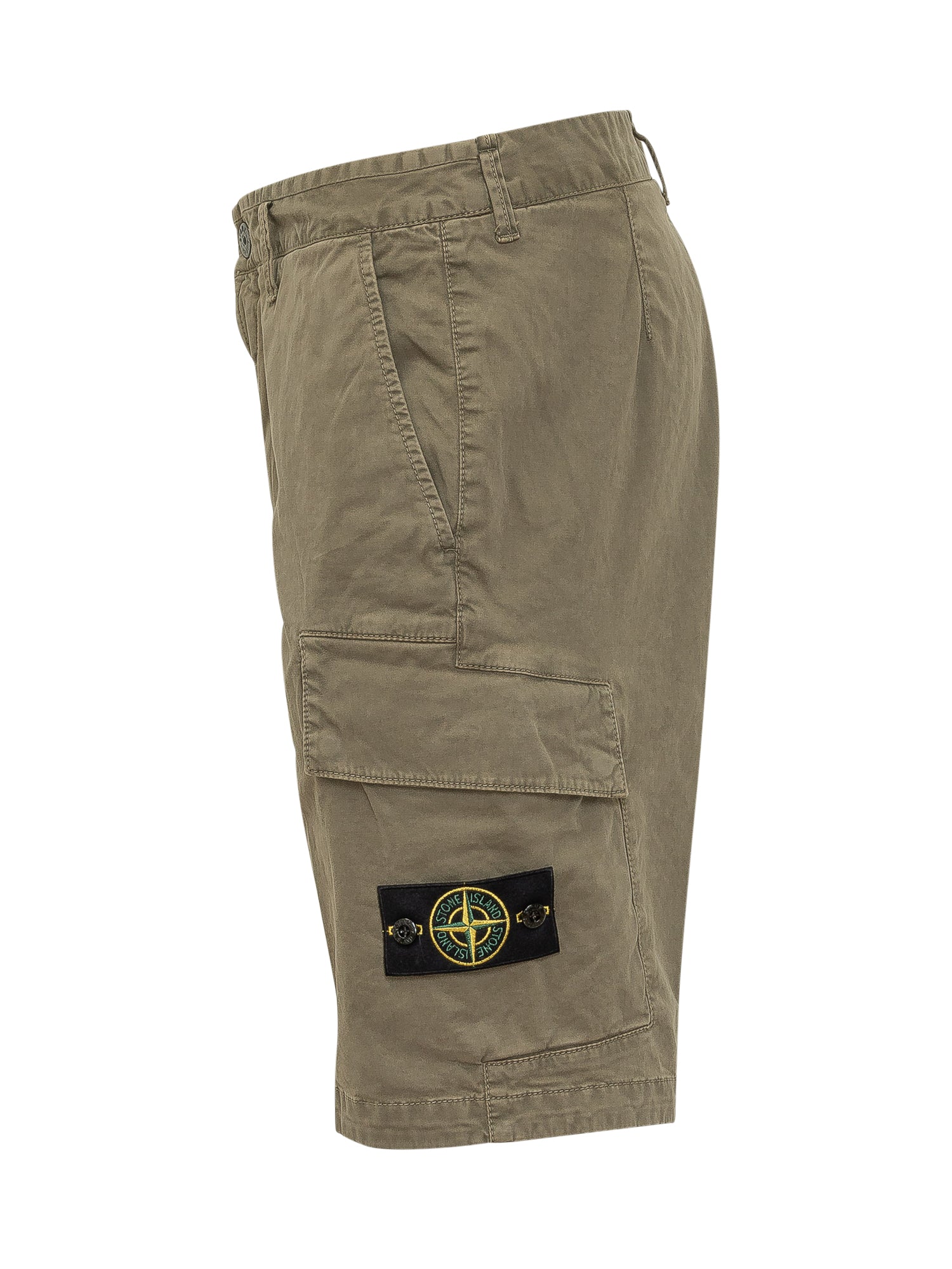 Оригінальна Cargo Bermuda Shorts With Pockets Stone island – детальний вид
