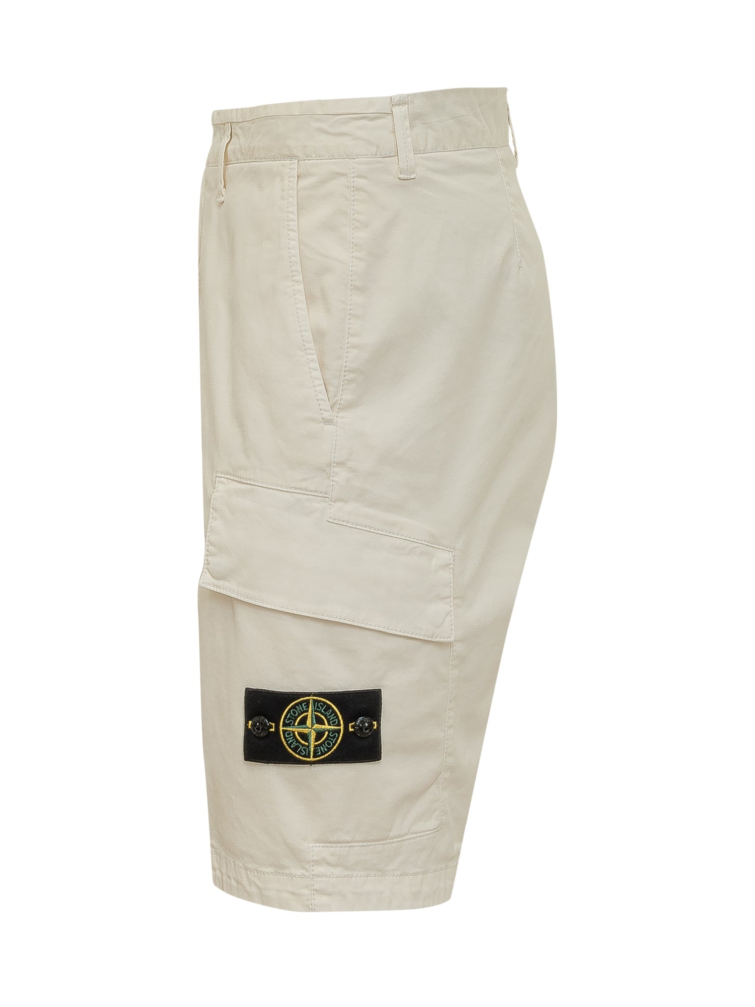 Cargo Bermuda Shorts With Patch Pockets Stone island – Гарантія оригінальності – детальний вид