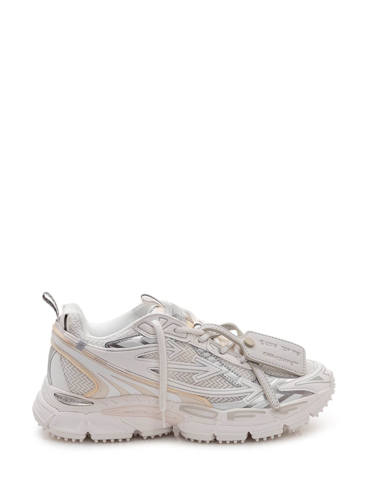 Sneakers Be Right Back Technical Mesh Off-white – Гарантія оригінальності – боковий вид