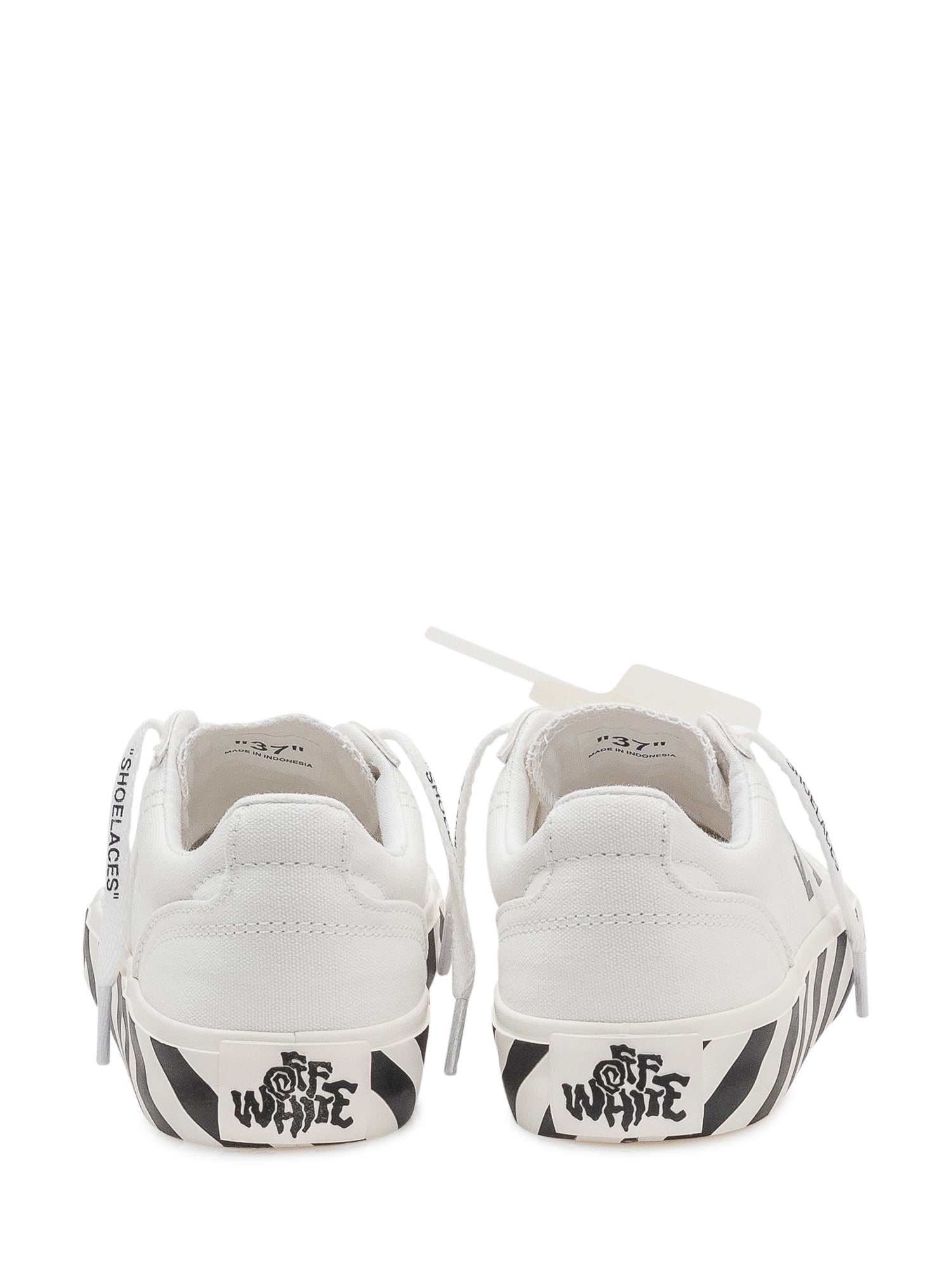 Vulcanized Sneakers With Laces And Print Off-white оригінал – Купити в Україні – детальний вид