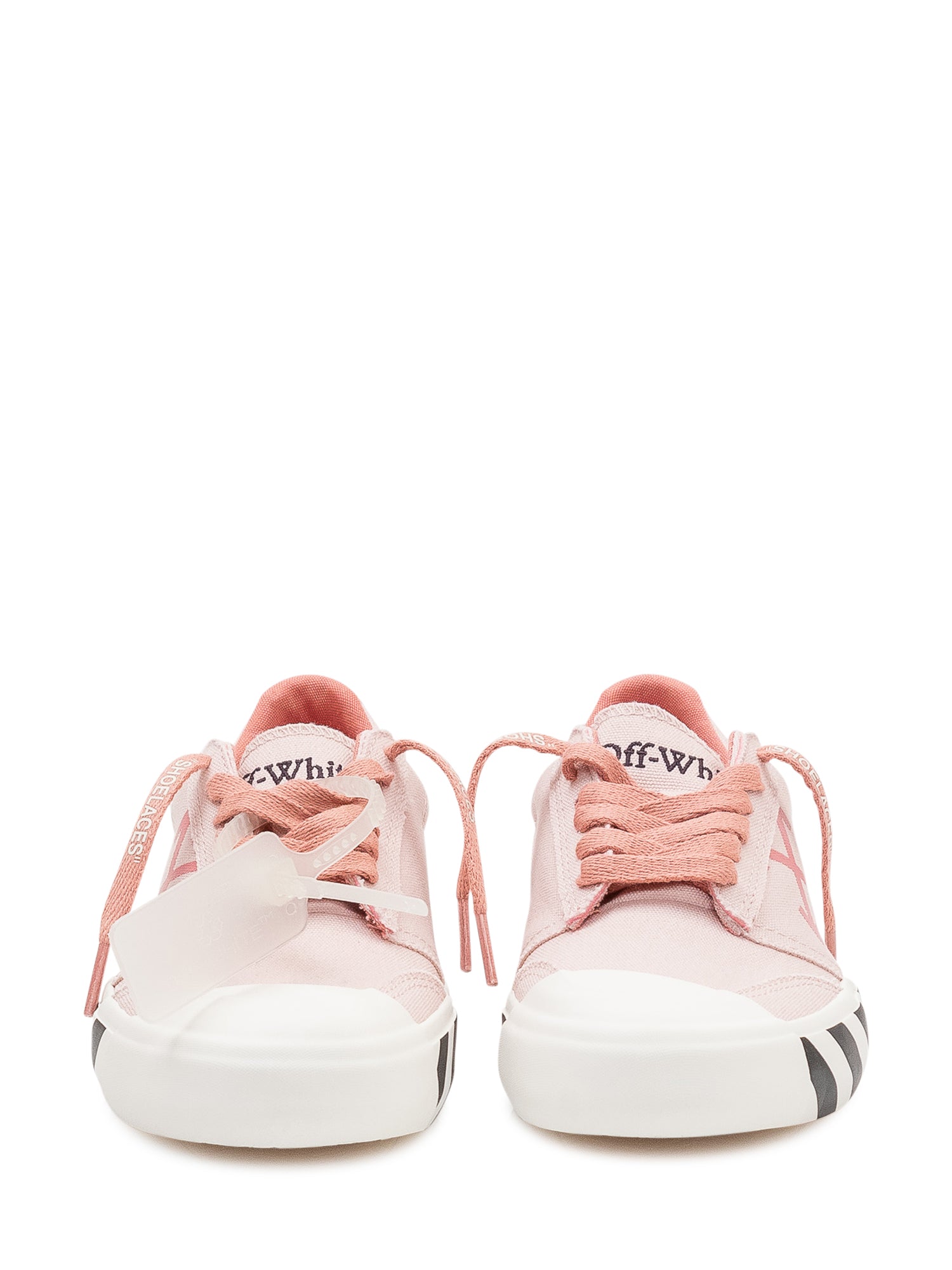 Vulcanized Sneakers With Laces And Print Off-white оригінал – Купити в Україні – вид ззаду