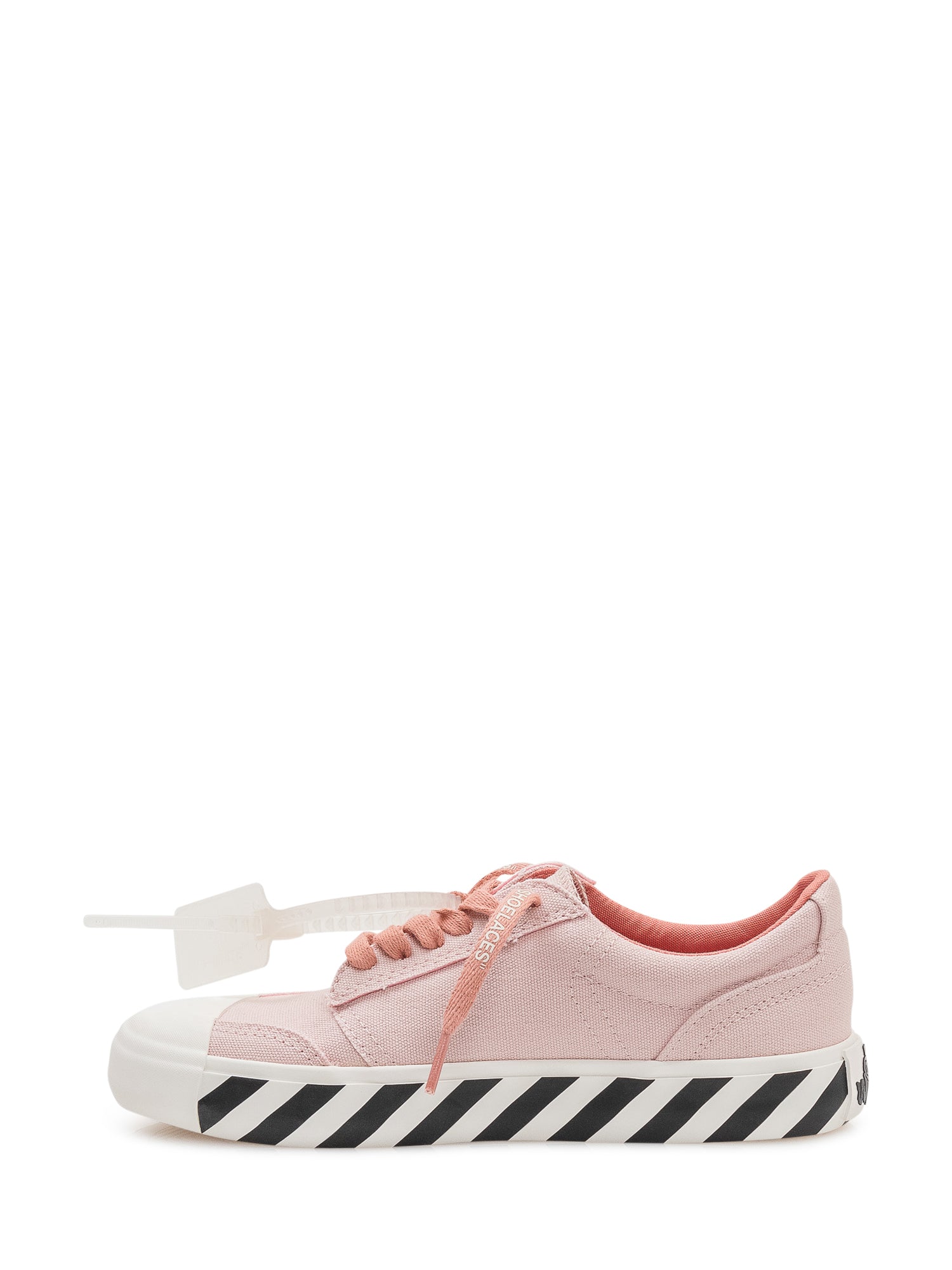 Vulcanized Sneakers With Laces And Print Off-white оригінал – Купити в Україні – збільшений вид