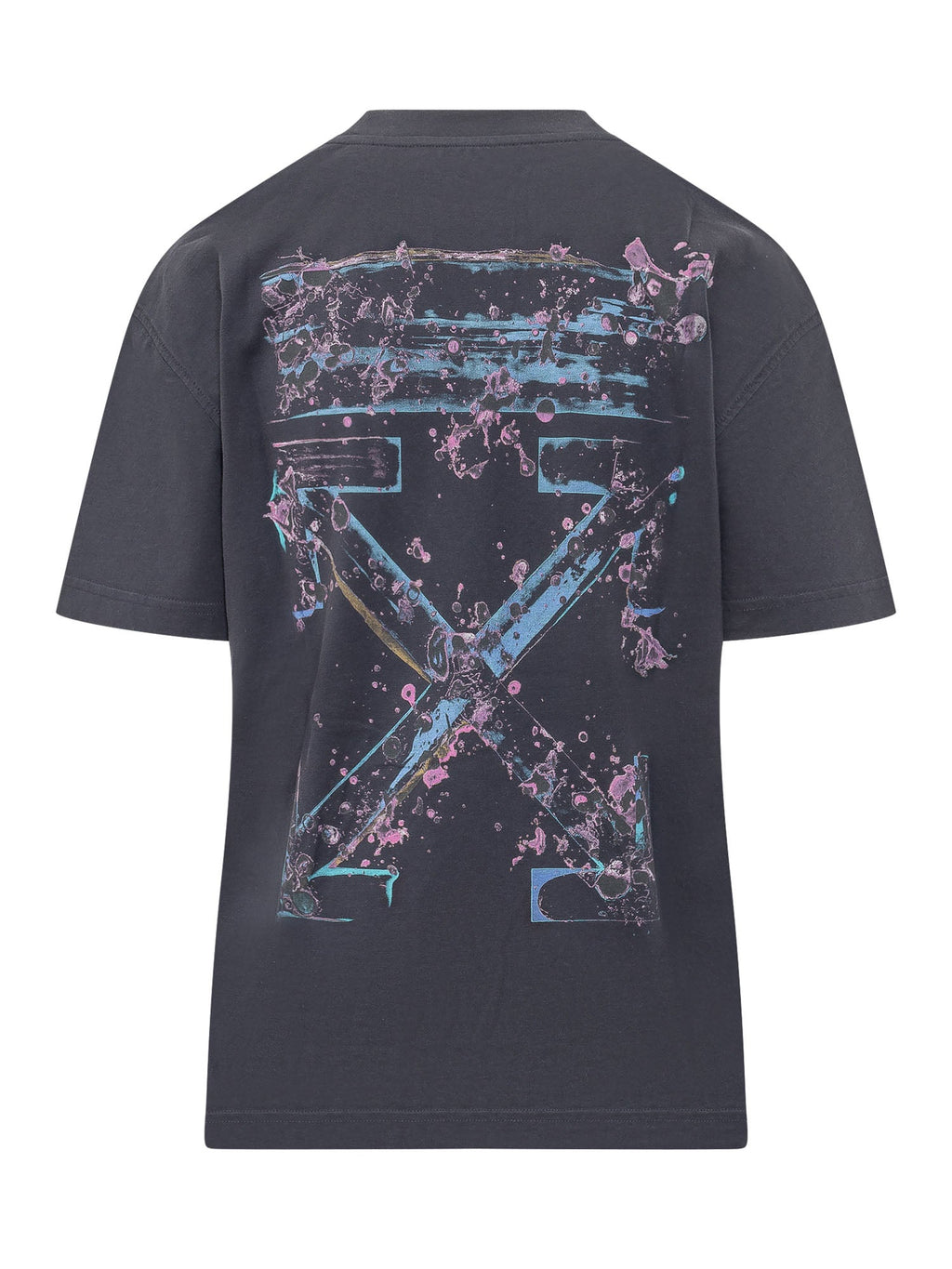 Watercolor Graphic T-Shirt Off-white – Гарантія оригінальності – вид ззаду