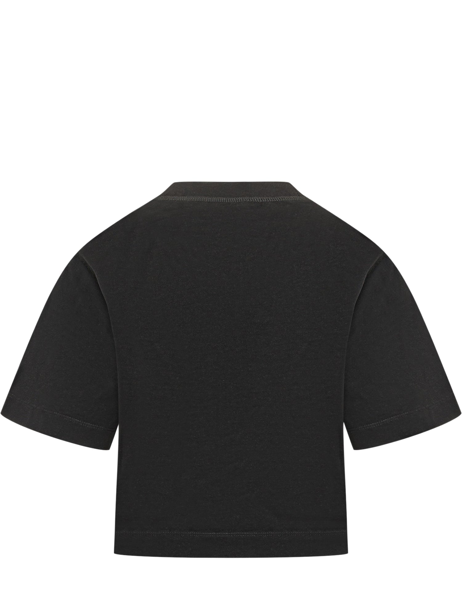 Big Logo Bookish Cropped T-Shirt Off-white оригінал – Купити в Україні – вид ззаду