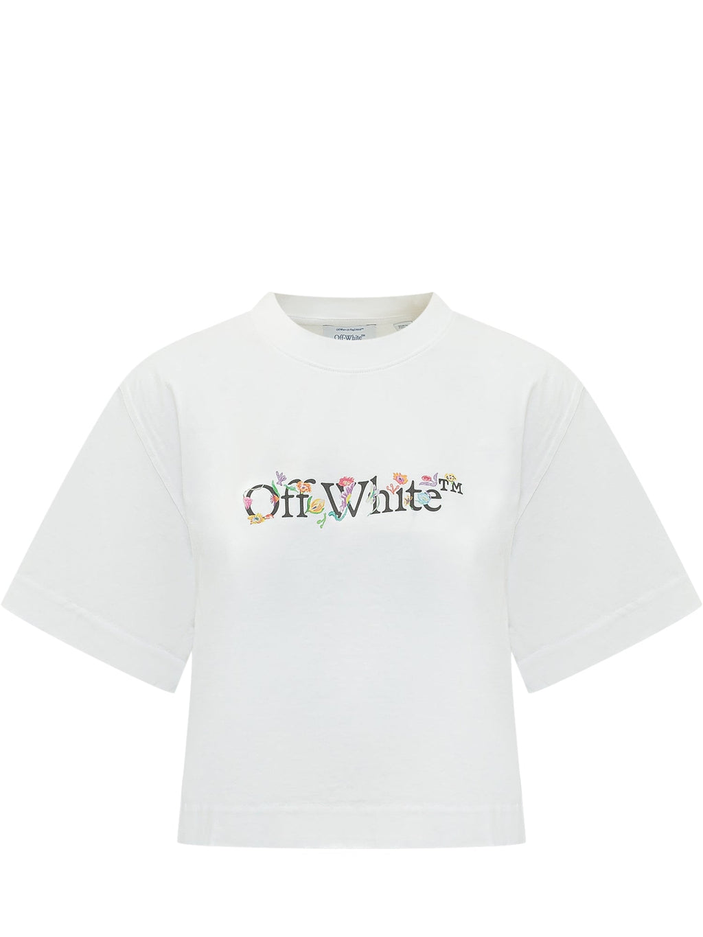 Glowing Flower T-Shirt Off-white оригінал – Купити в Україні – боковий вид