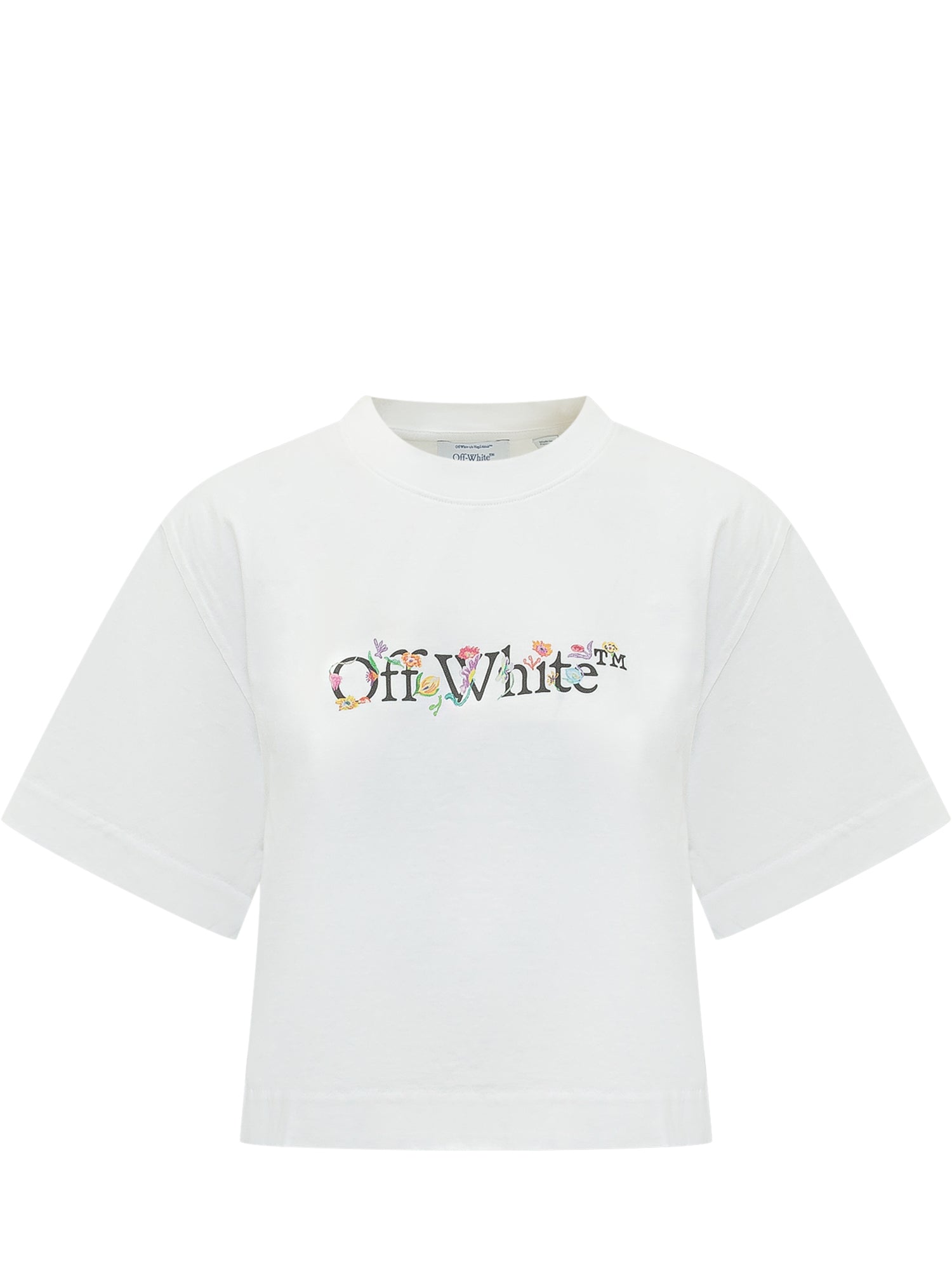 Glowing Flower T-Shirt Off-white оригінал – Купити в Україні – боковий вид