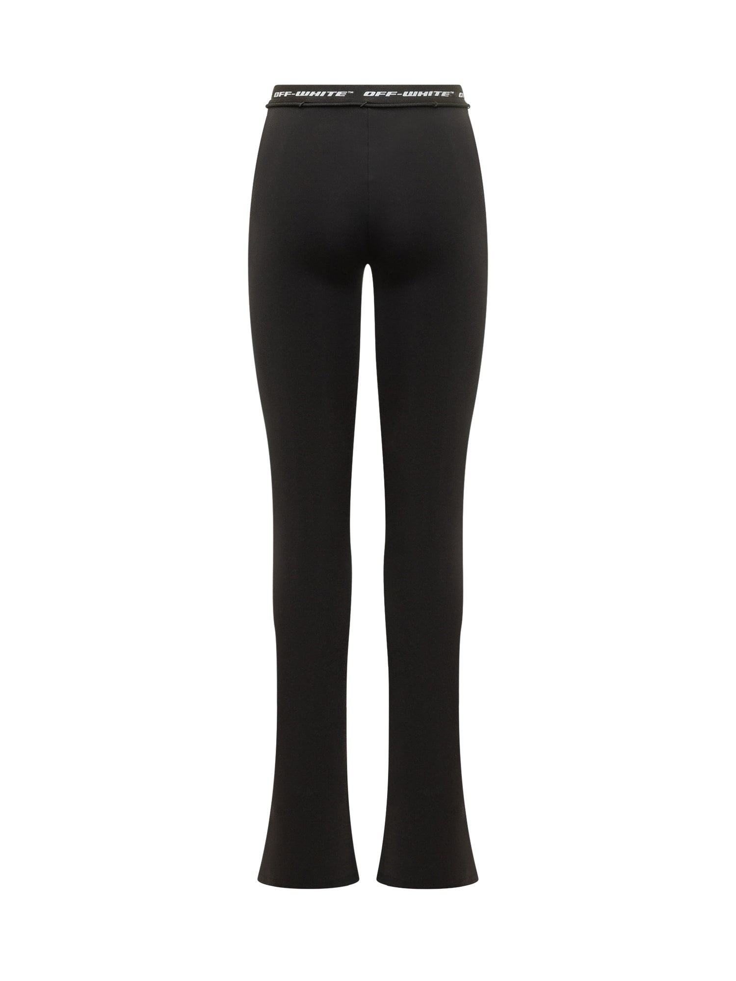 High Waisted Logoband Leggings Off-white – Гарантія оригінальності – вид ззаду