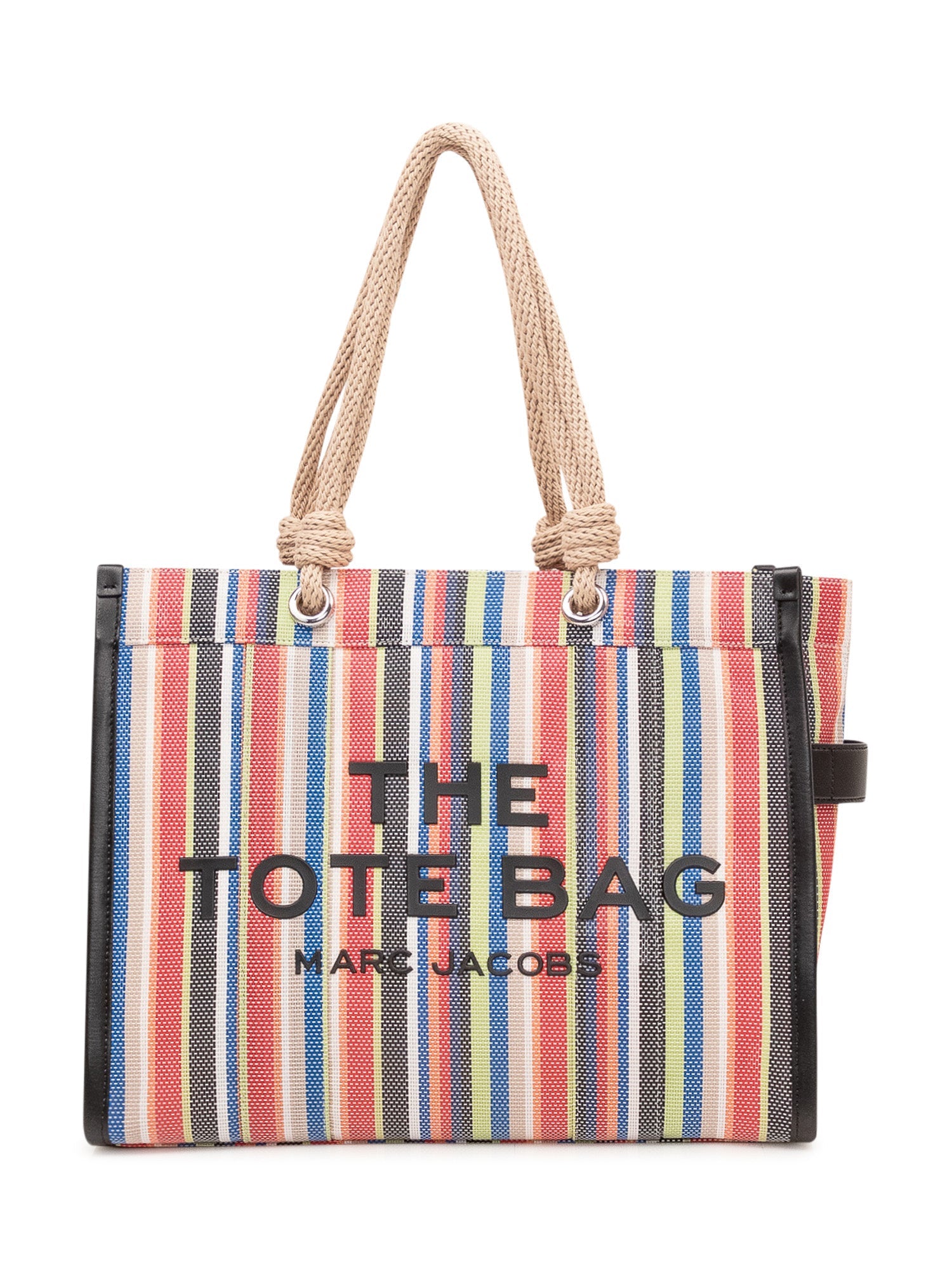 The Large Tote Striped Bag Marc jacobs оригінал – Купити в Україні – боковий вид