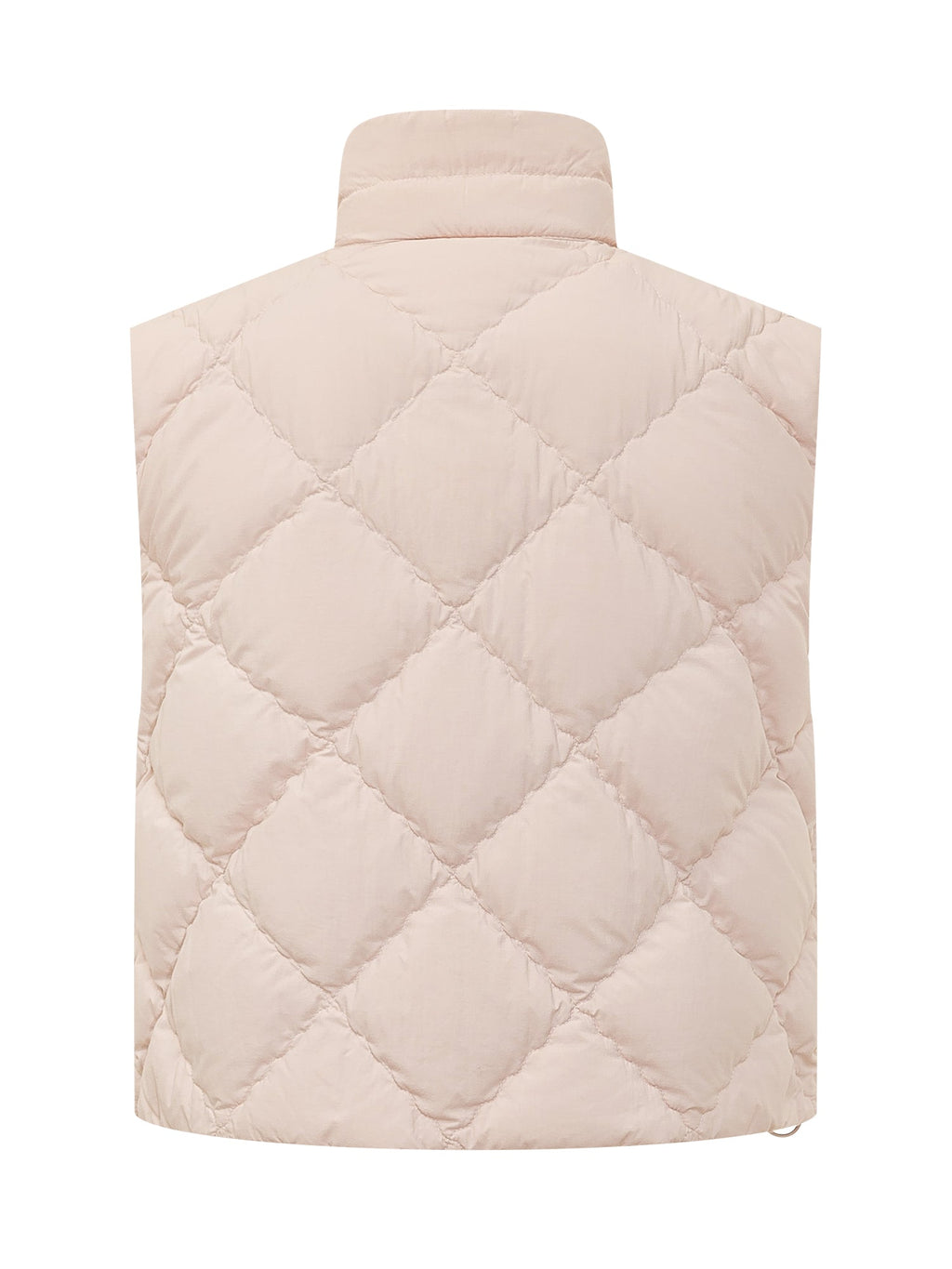 Biois Quilted Down Vest With Diamond Stitching Moncler – Гарантія оригінальності – вид ззаду