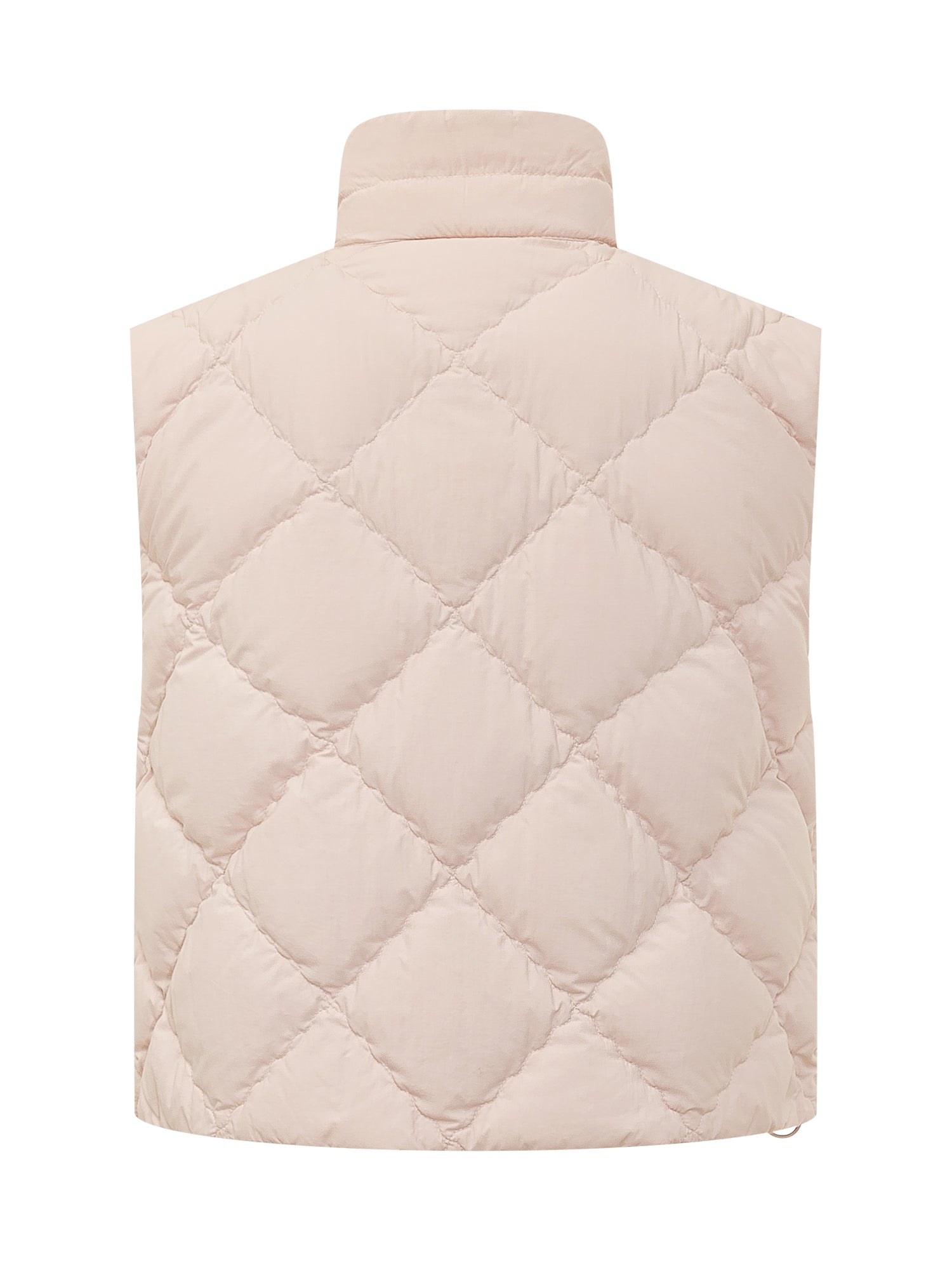 Biois Quilted Down Vest With Diamond Stitching Moncler – Гарантія оригінальності – вид ззаду