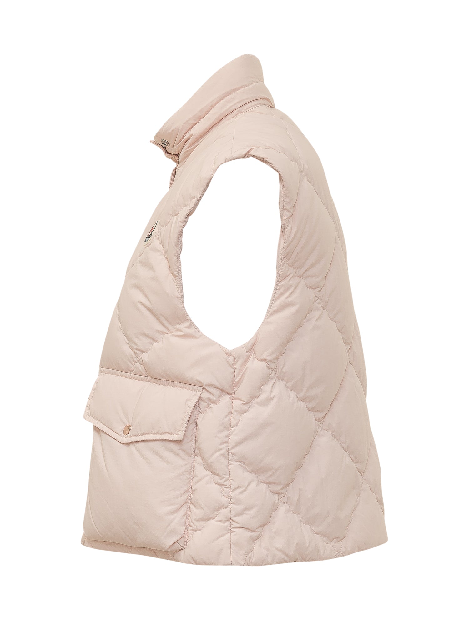 Biois Quilted Down Vest With Diamond Stitching Moncler – Гарантія оригінальності – детальний вид