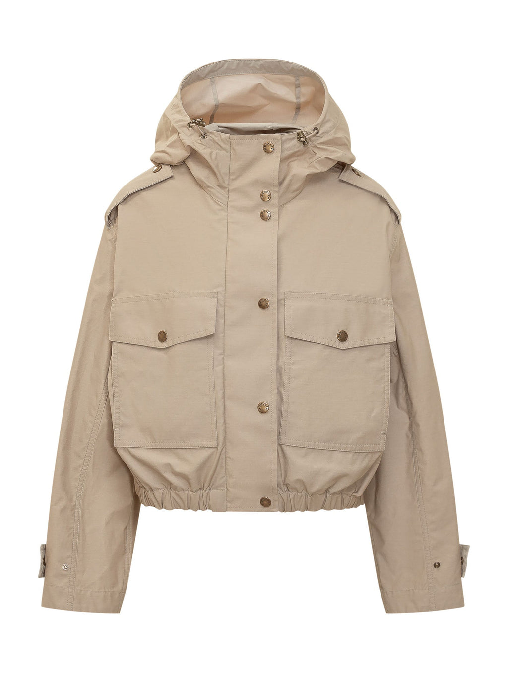 Carex Jacket With Hood And Pockets Moncler – Гарантія оригінальності – боковий вид