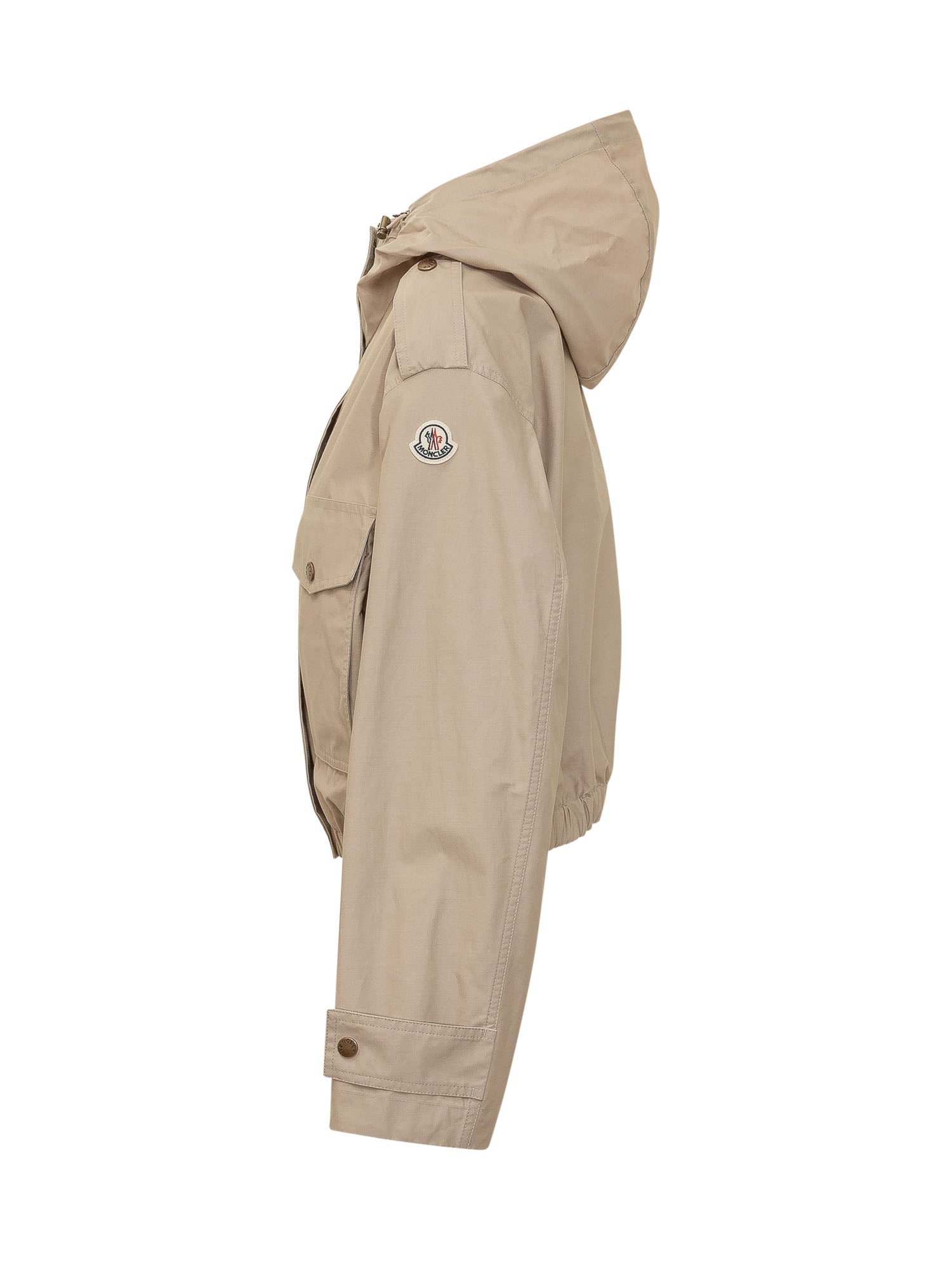 Carex Jacket With Hood And Pockets Moncler – Гарантія оригінальності – детальний вид