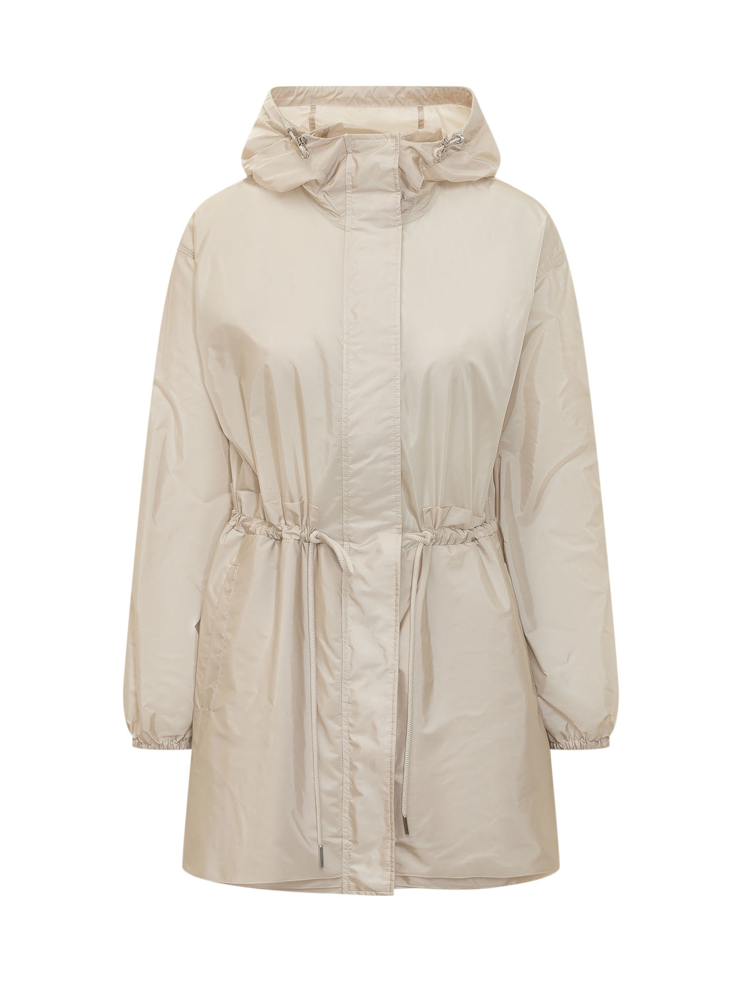 Weteau Jacket With Hood And Drawstring Moncler – Гарантія оригінальності – боковий вид