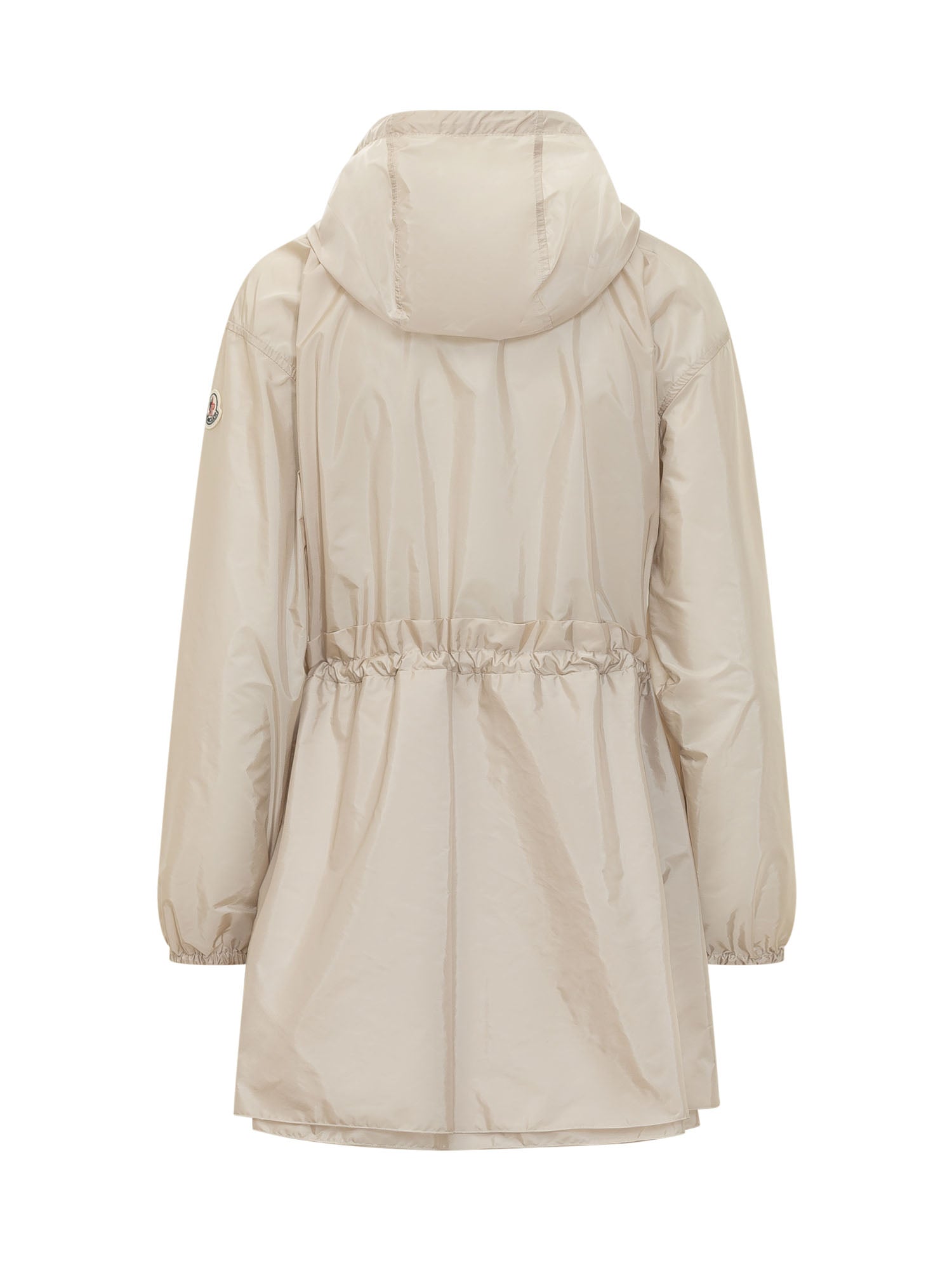Weteau Jacket With Hood And Drawstring Moncler – Гарантія оригінальності – вид ззаду