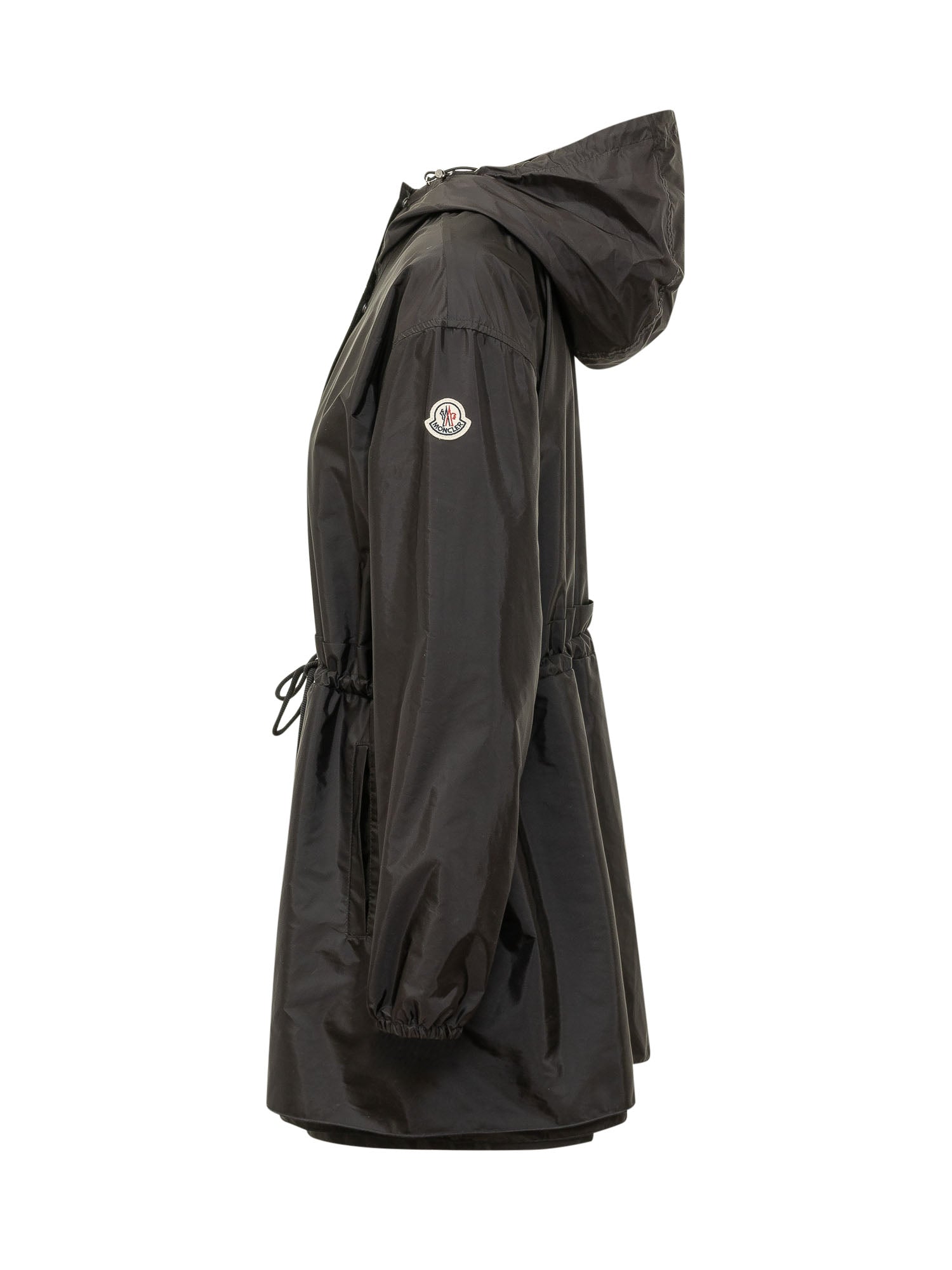 Оригінальна Lightweight Hooded Parka With Drawstring Waist Moncler – детальний вид