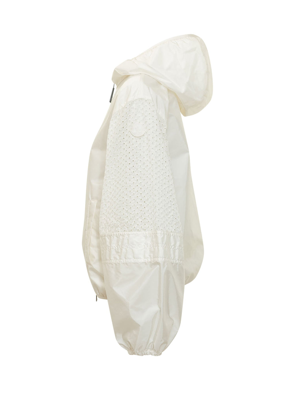 Zelkova Jacket With Hood And Zip Moncler – Гарантія оригінальності – детальний вид