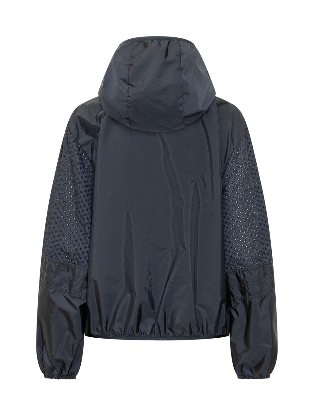 Zelkova Jacket With Hood And Zip Moncler – Гарантія оригінальності – вид ззаду
