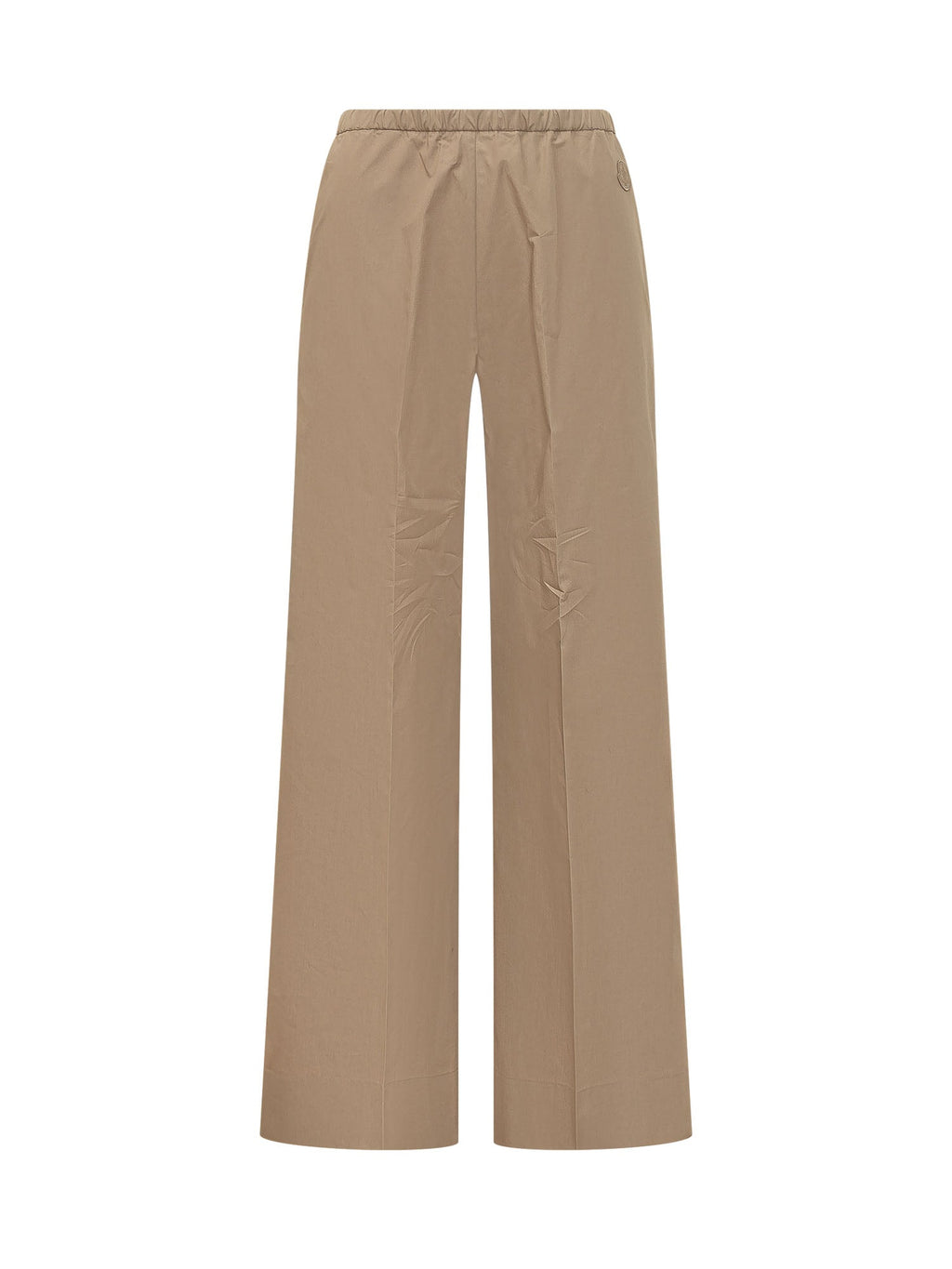 Straight Leg Pants With Elastic Waist Moncler – Гарантія оригінальності – боковий вид