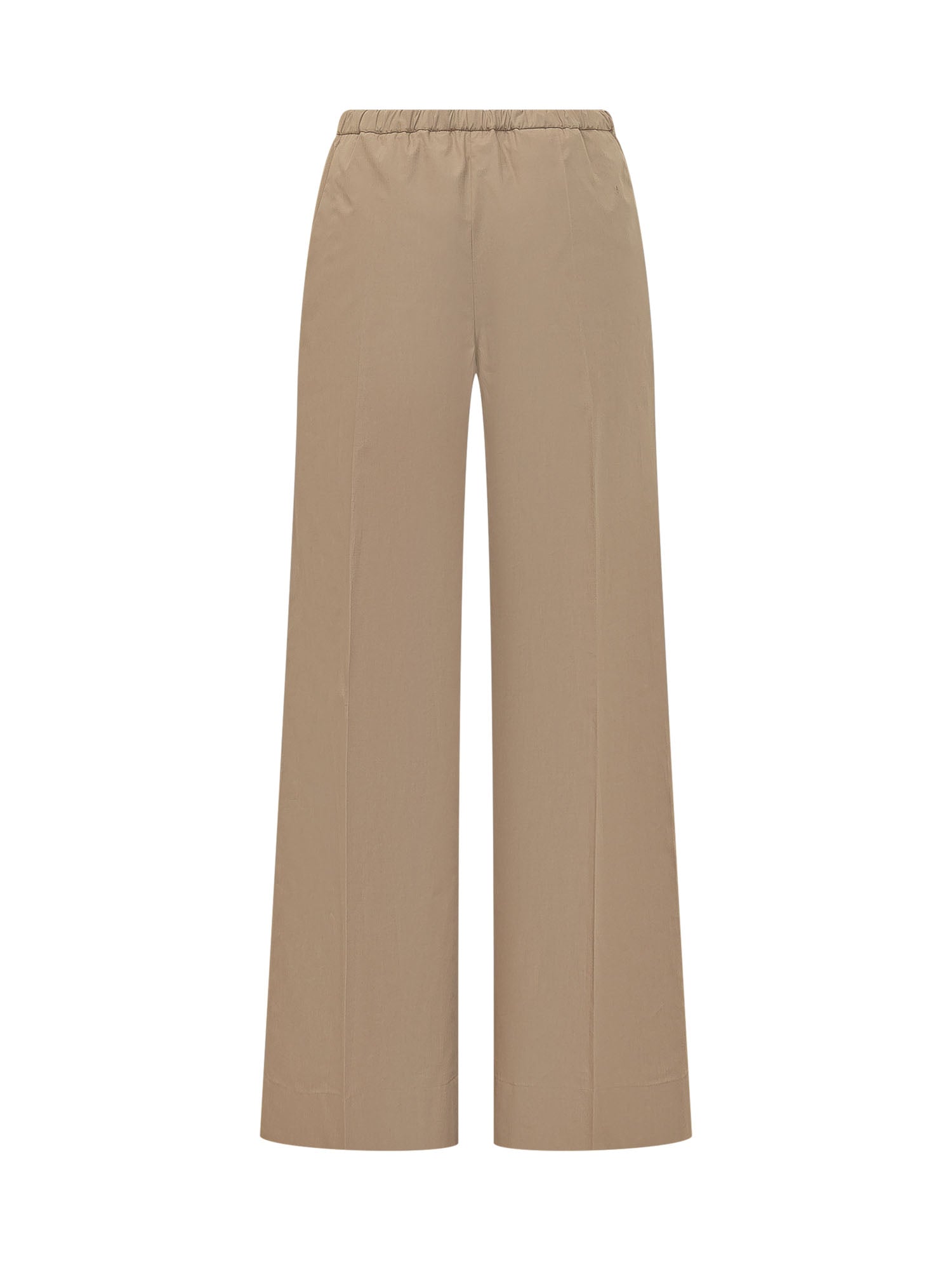 Straight Leg Pants With Elastic Waist Moncler – Гарантія оригінальності – вид ззаду