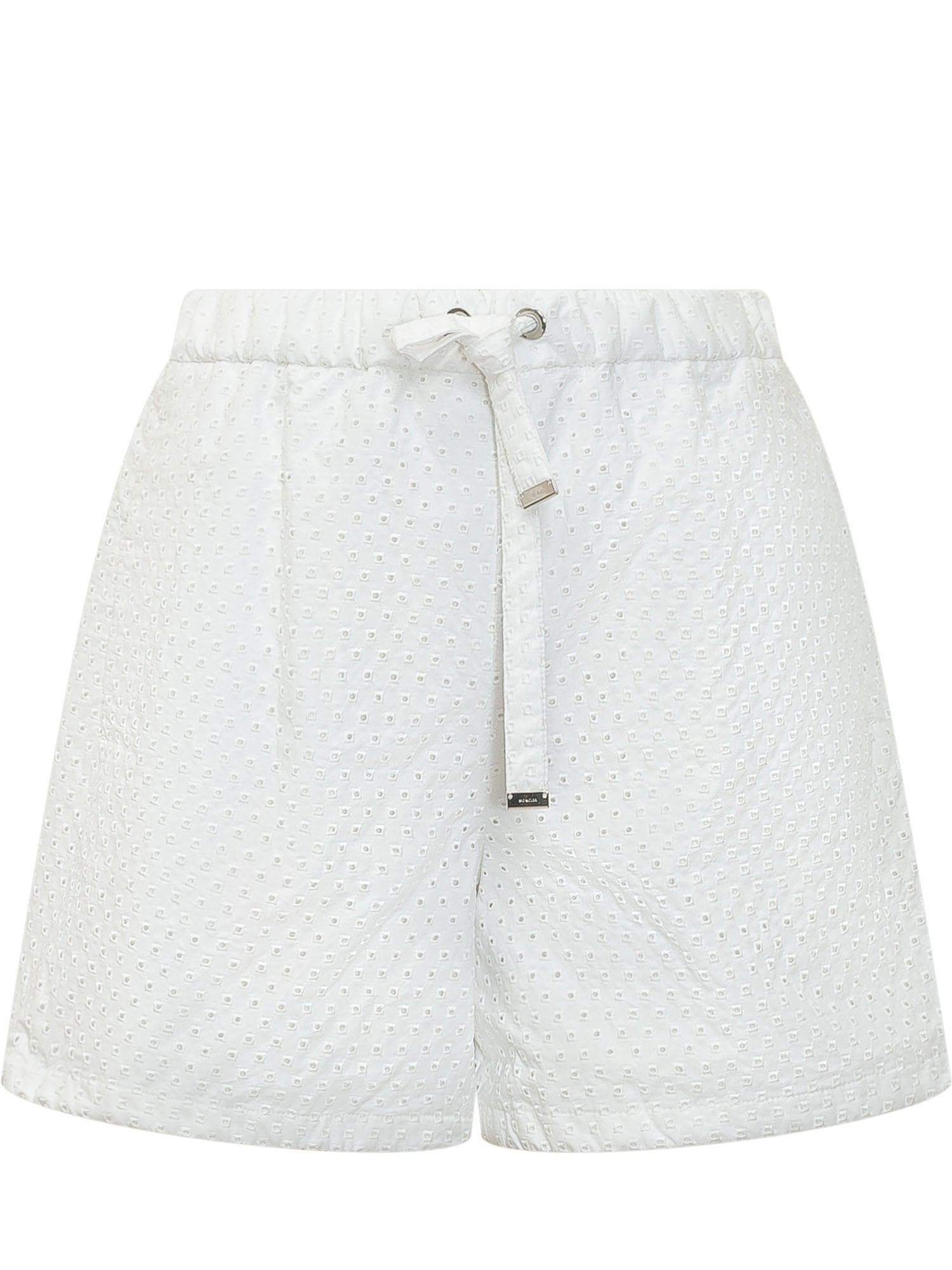 Shorts With Drawstring And Textured Pattern Moncler оригінал – Купити в Україні – боковий вид