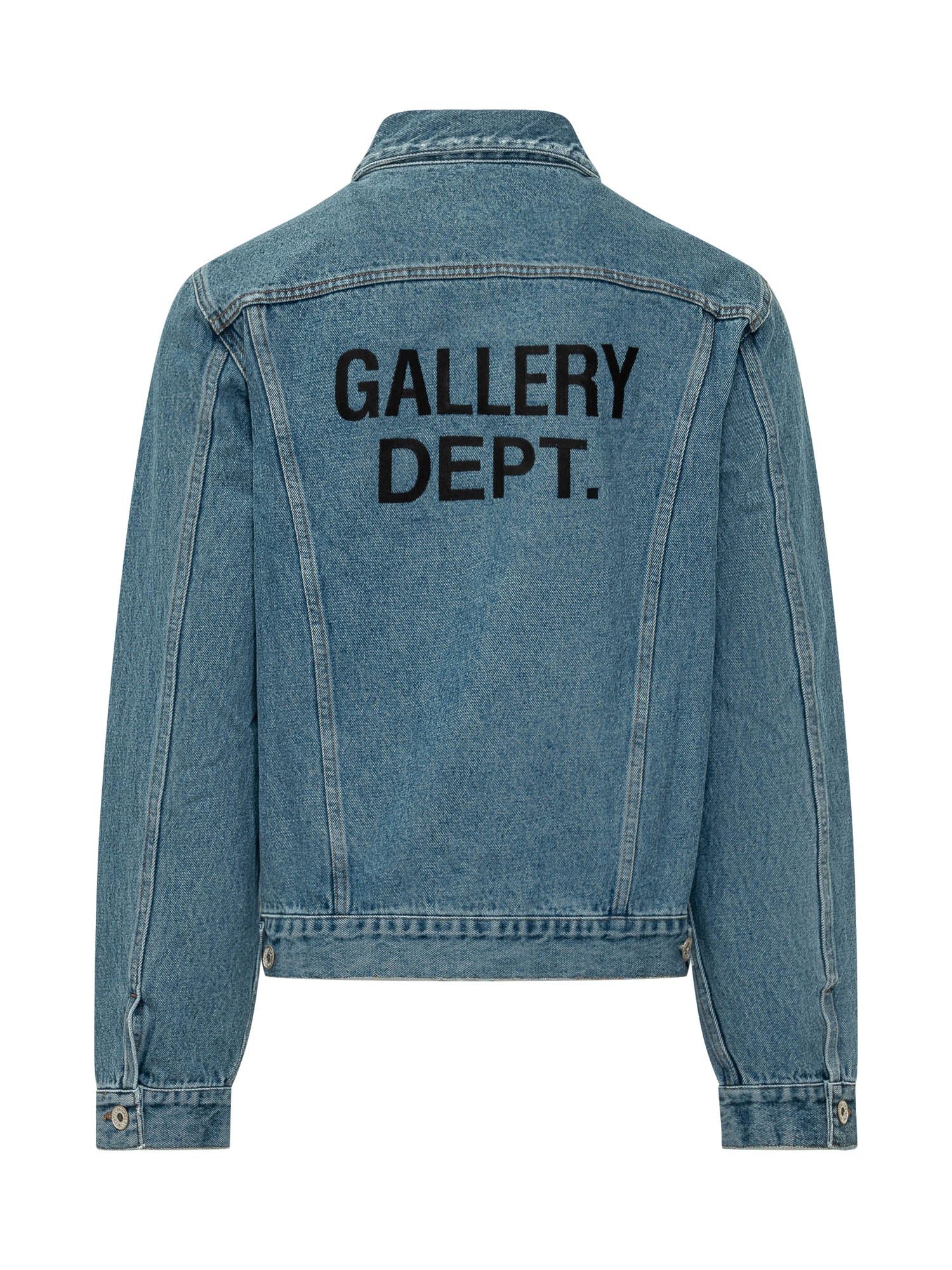 Оригінальна Denim Jacket With Pockets And Button Closure Gallery department – вид ззаду