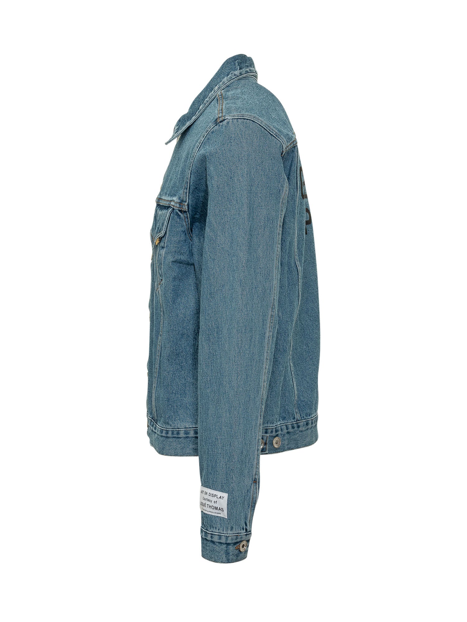 Оригінальна Denim Jacket With Pockets And Button Closure Gallery department – детальний вид