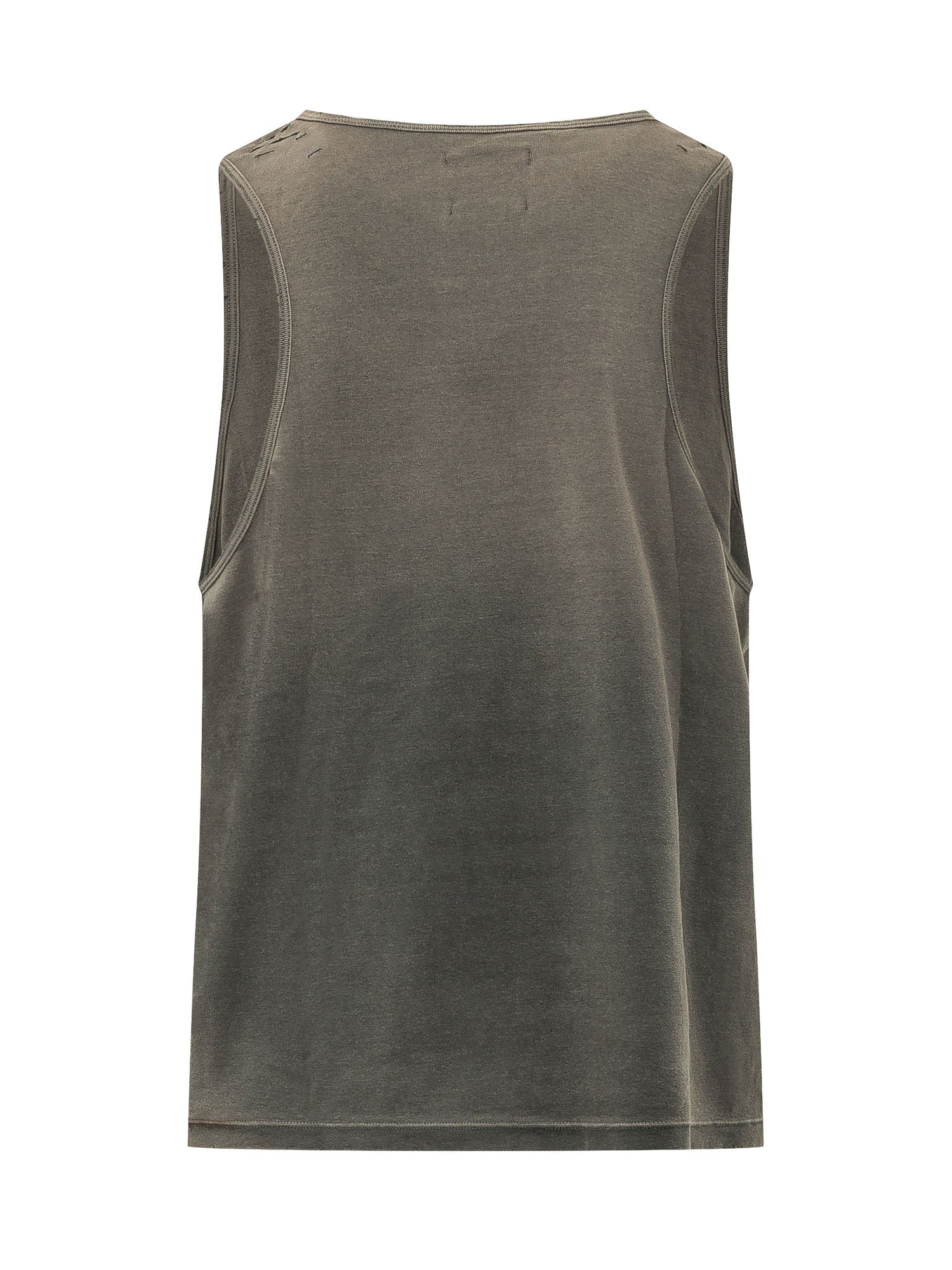 Tank Top With Logo Print And Round Neck Gallery department – Гарантія оригінальності – вид ззаду