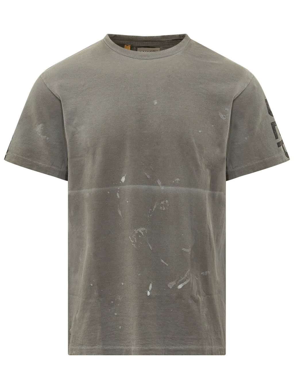 T-Shirt With Distressed Effect And Short Sleeves Gallery department – Гарантія оригінальності – боковий вид